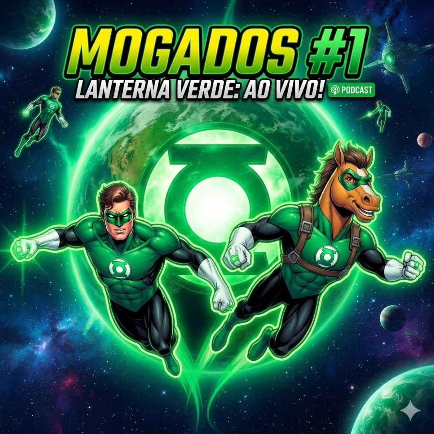 MOGADOS #1 - CLUBE DE LEITURA DO LANTERNA VERDE DO GEOFF JOHNS episode artwork