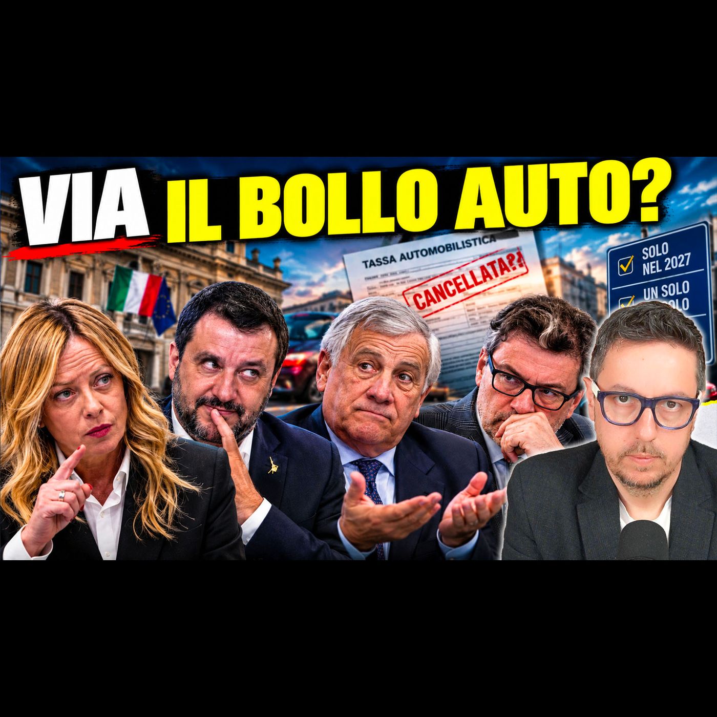 BOLLO AUTO ABOLITO, MA “FINO A UN CERTO PUNTO”
