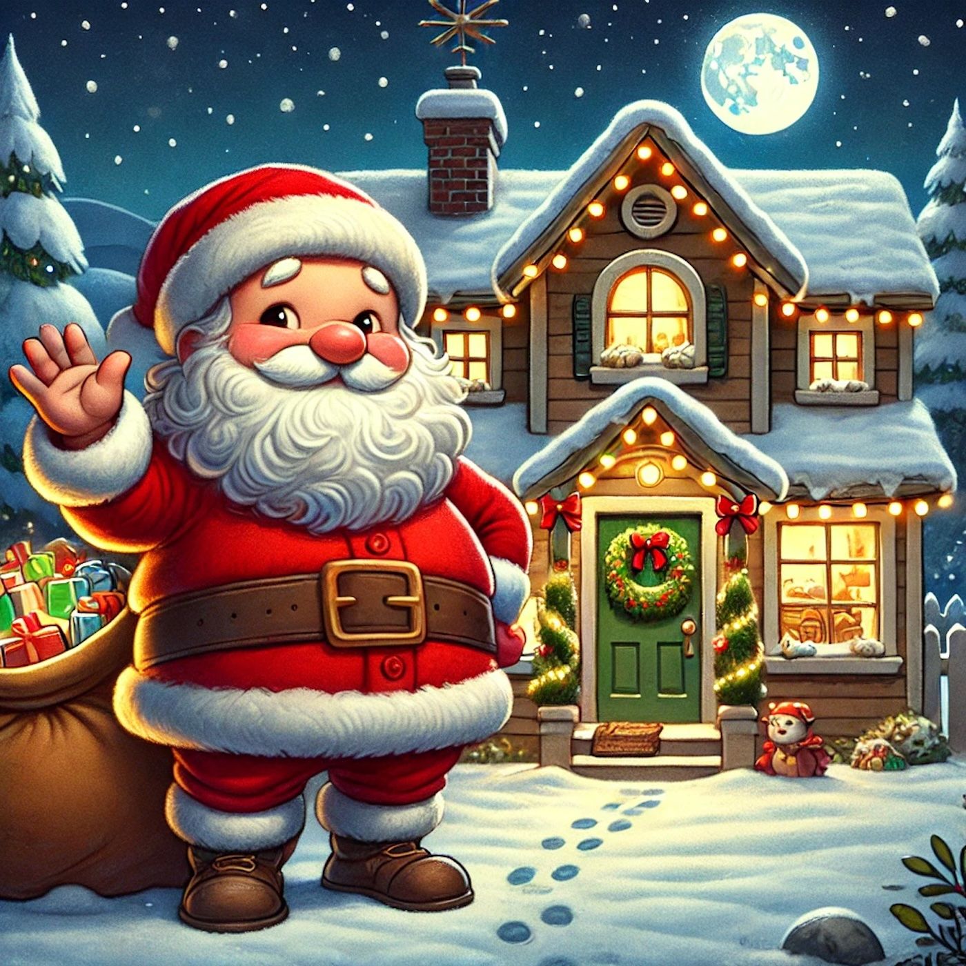 "Santa Claus has the right idea - visit people only once a year." episode artwork