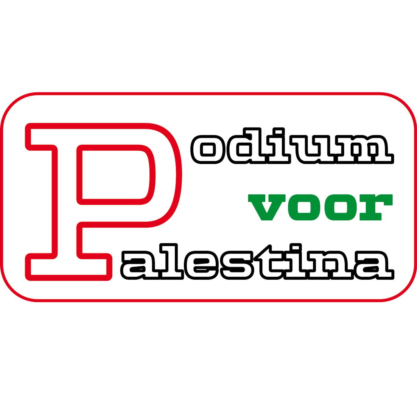 Podium voor Palestina