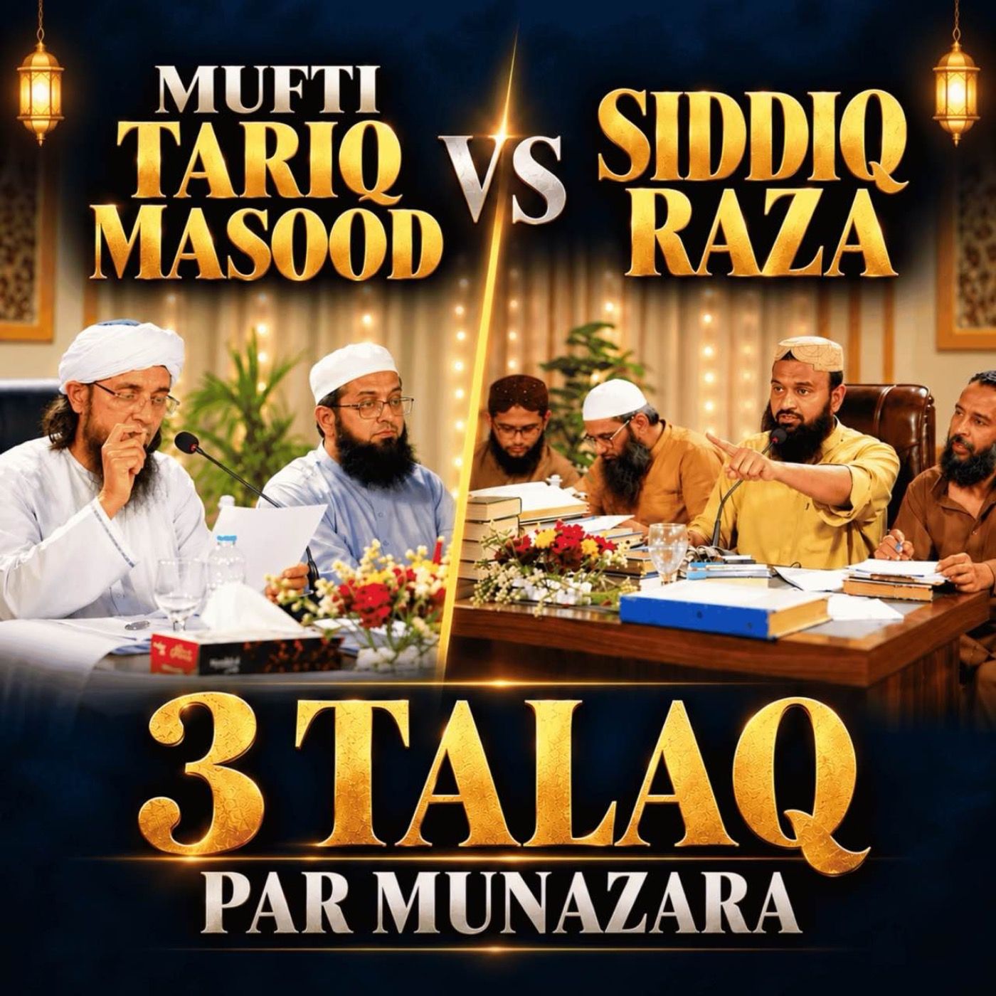 Mufti Tariq Masood Aur Ahle Hadees Aalim Siddiq Raza ke Darmiyan 3 Talaq Ke Mozu Par Mubahisah. episode artwork