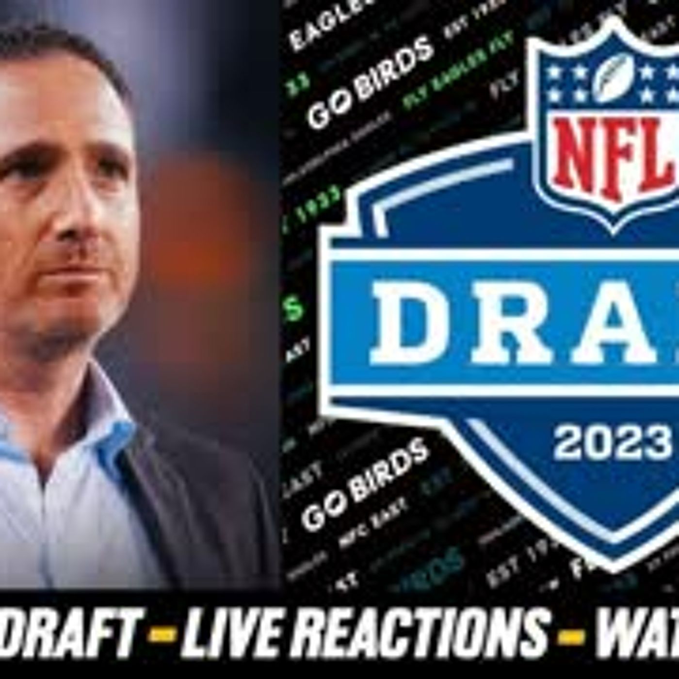2023 NFL DRAFT LIVE REACTIONS | Philadelphia Eagles Draft: FAN REACTIONS | NFL Draft: Round 2 Picks episode artwork