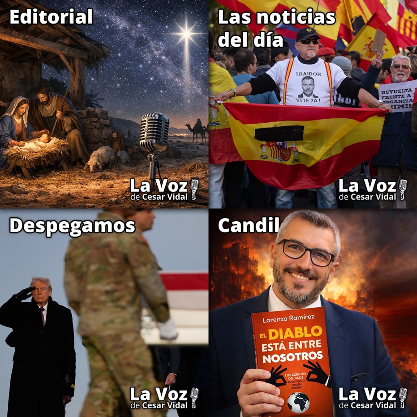 Programa Completo de La Voz de César Vidal - 19/12/25 episode artwork