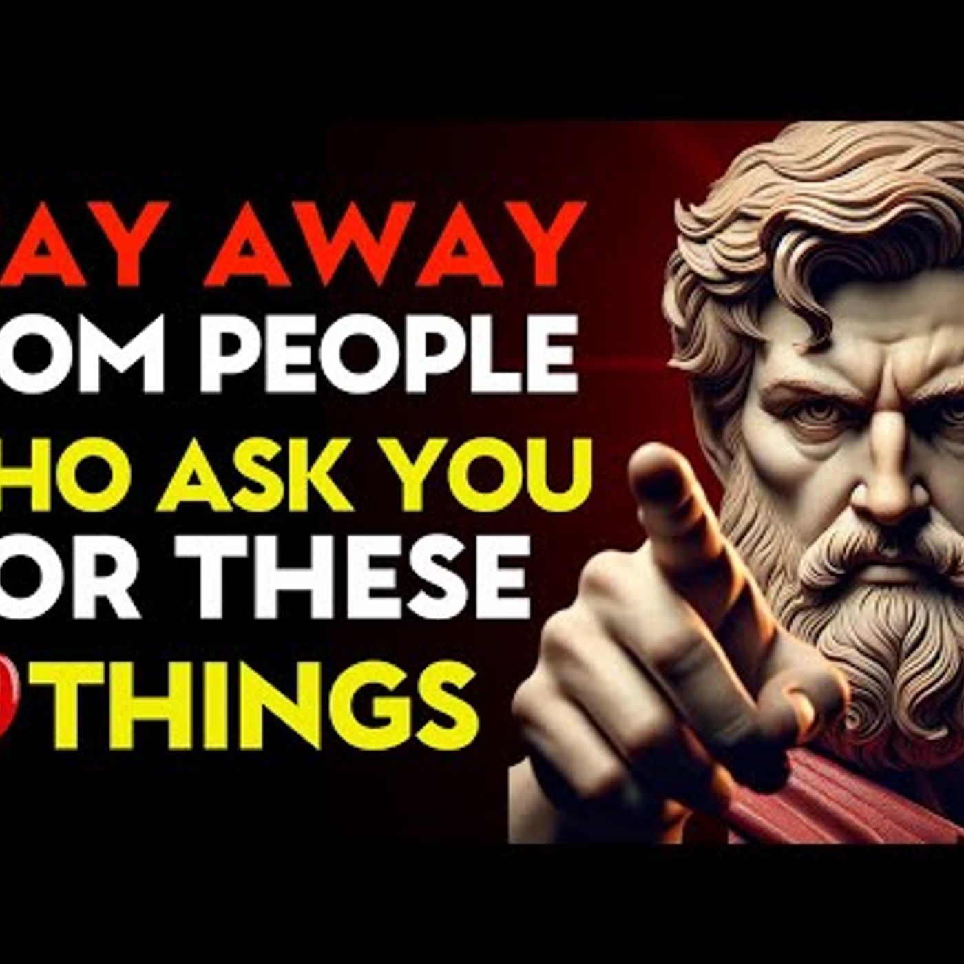 STAY AWAY From People Who Ask You For These 9 THINGS _ Stoic Philosophy episode artwork
