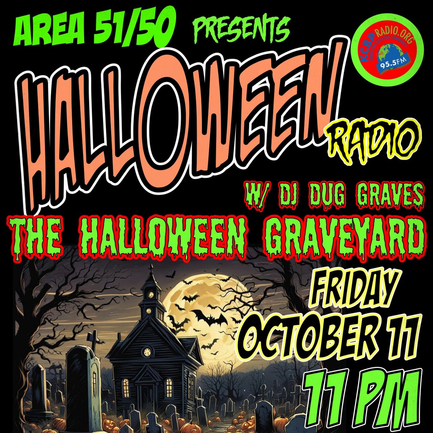 AREA 5150 HALLOWEEN GRAVEYARD RADIO SHOW 2024 4AIR AUDC _043335