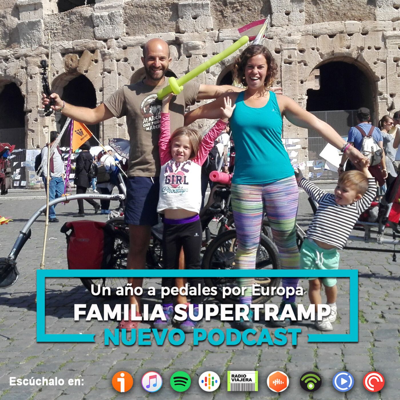 24. Un año pedaleando en trike por Europa, con la Familia Supertramp