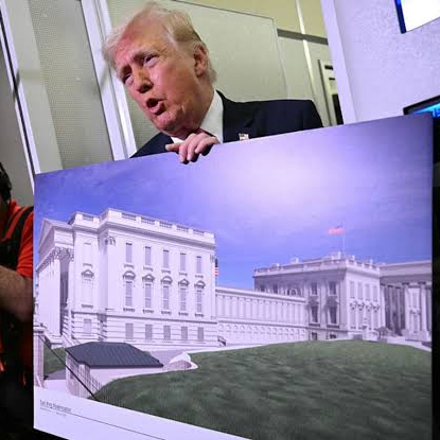 Trump SLAMMED by appeals court, blocking his White House ballroom construction episode artwork