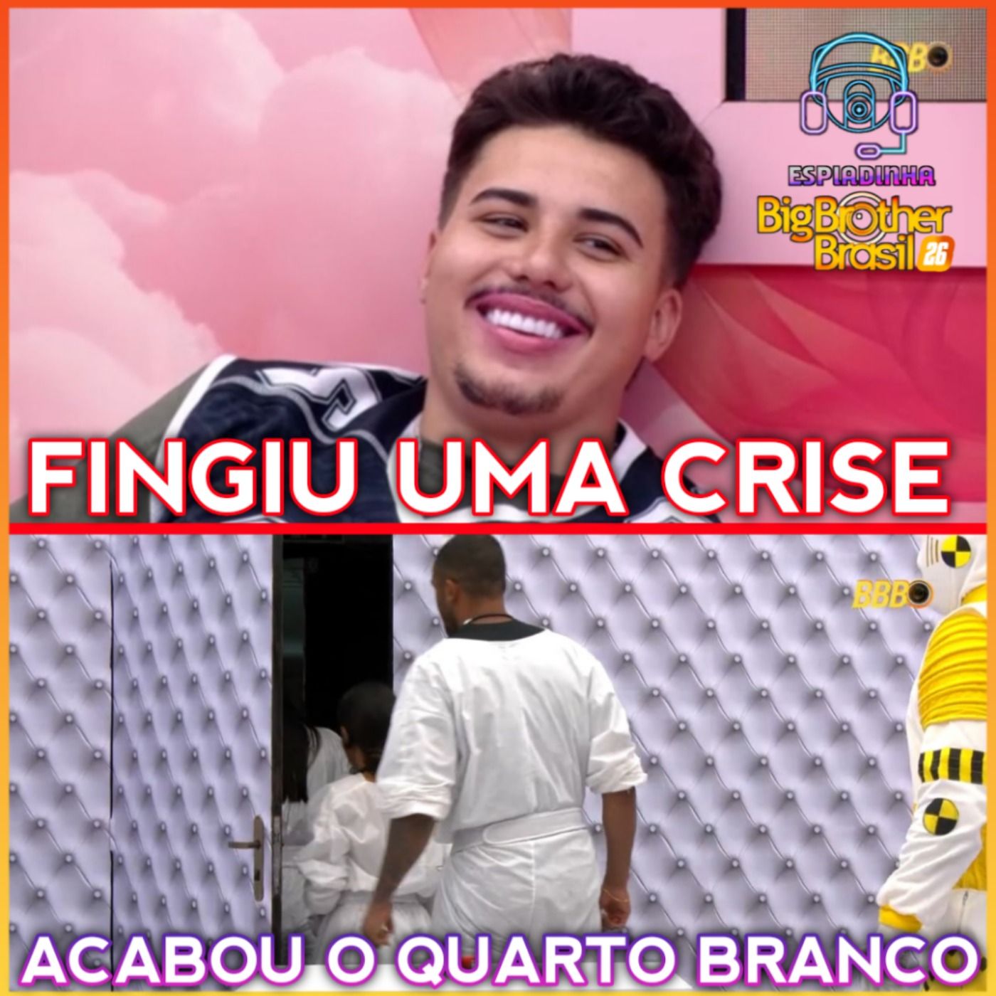PEDRO FINGIU UMA CRISE DE ANSIEDADE + ACABOU O QUARTO BRANCO + JONAS ANJO | BBB 26