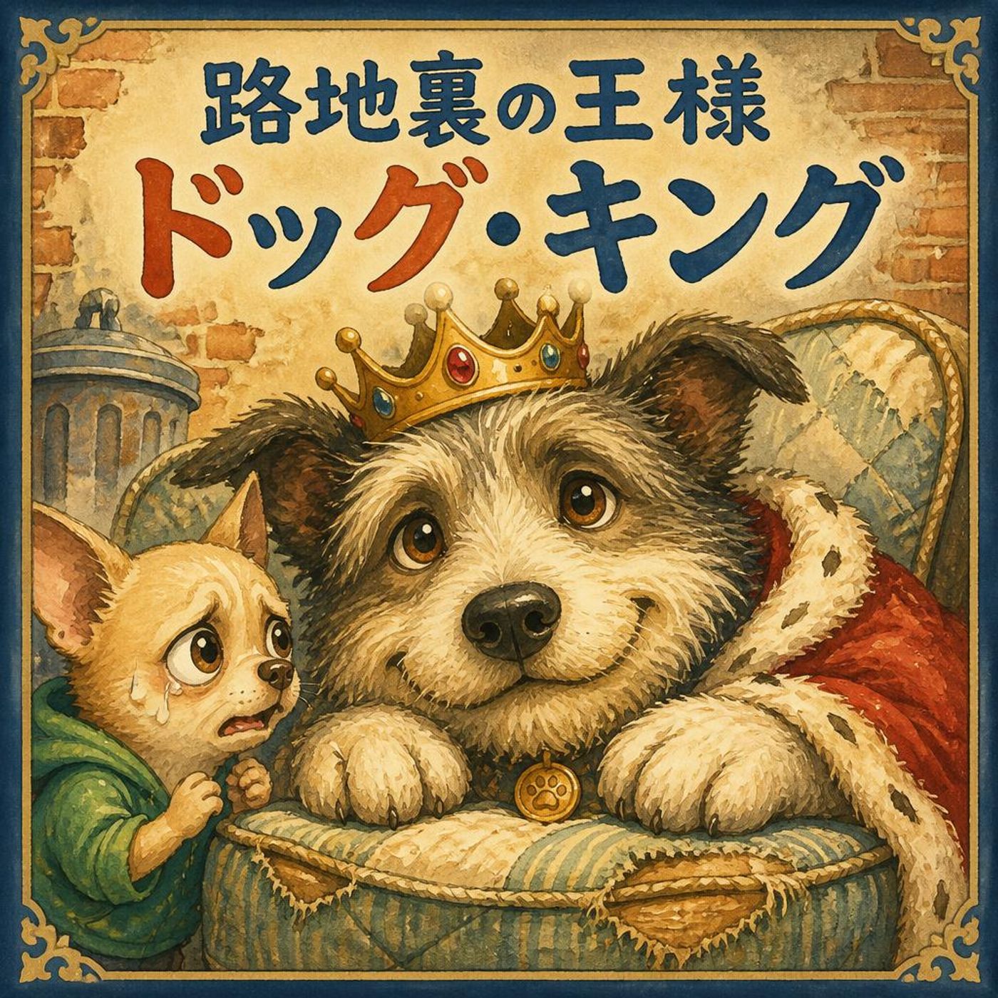 【冒険物語】路地裏の王様ドッグ・キングと、ピクルスの「恐怖のテスト」 episode artwork