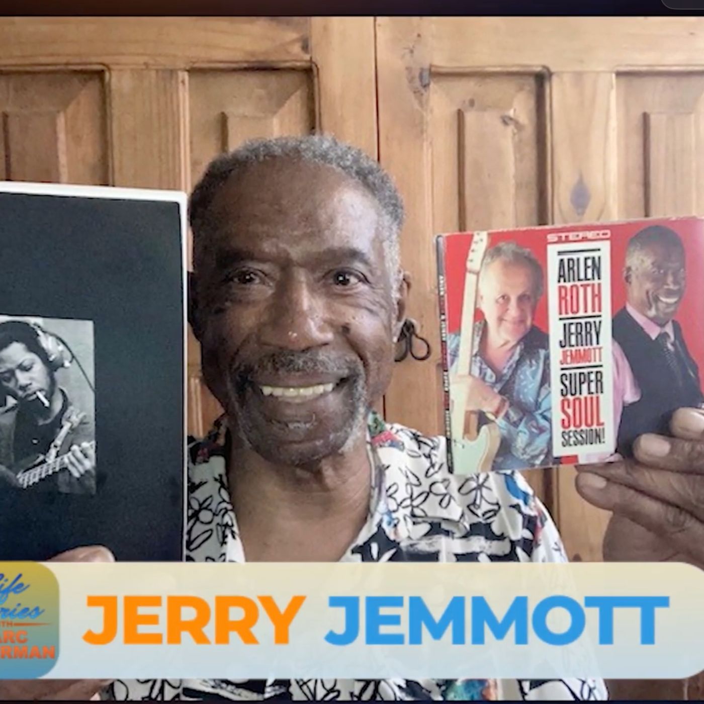 Legendary Bassist and Grammy Award winner Jerry Jemmott on LIfe Stories with Marc Hoberman episode artwork