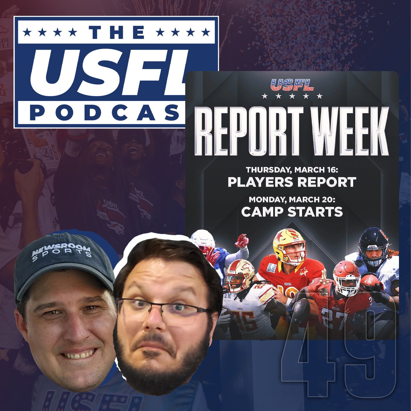 USFL TV Schedule, Training Camp & More | USFL Podcast #49