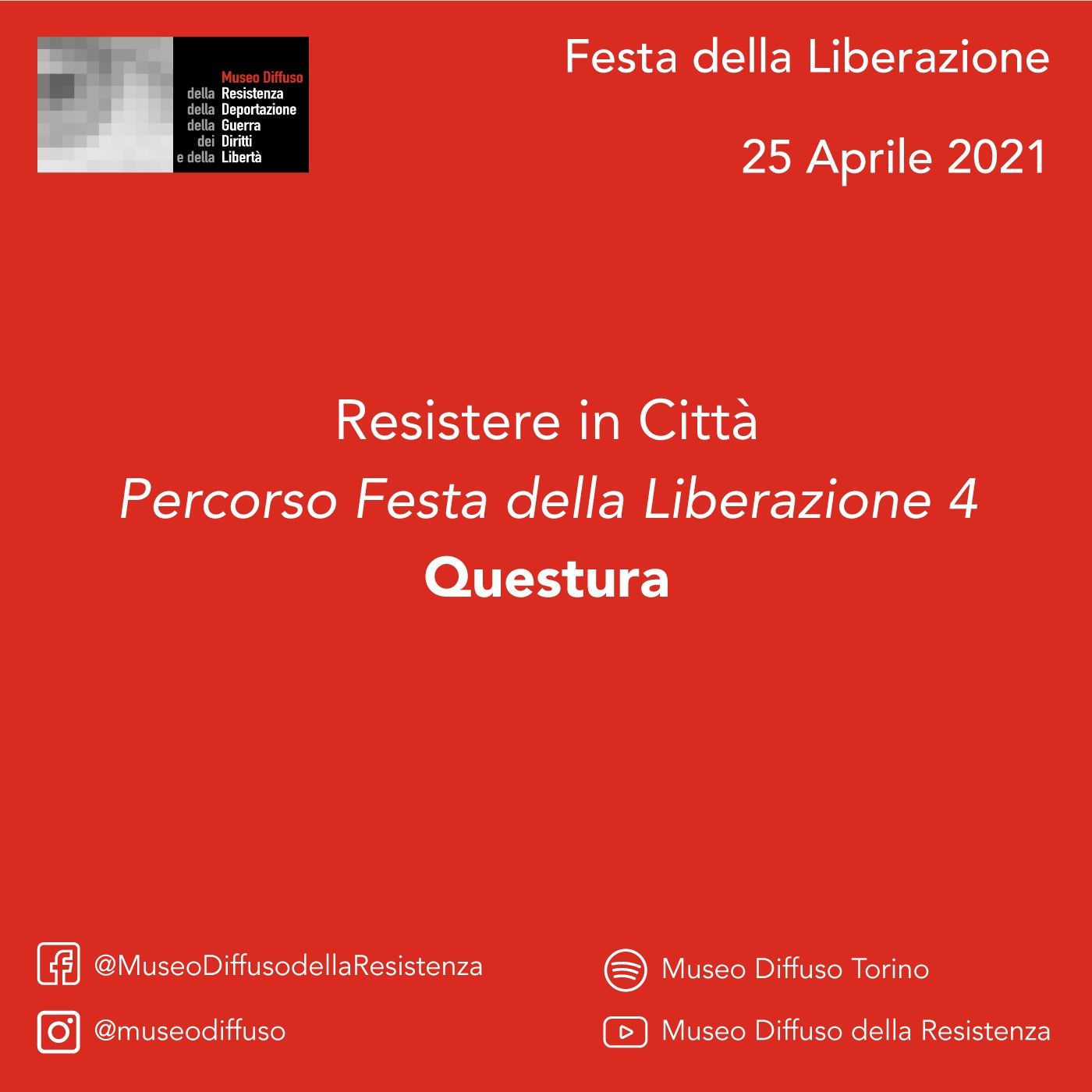Resistere in città - Festa della Liberazione 2021