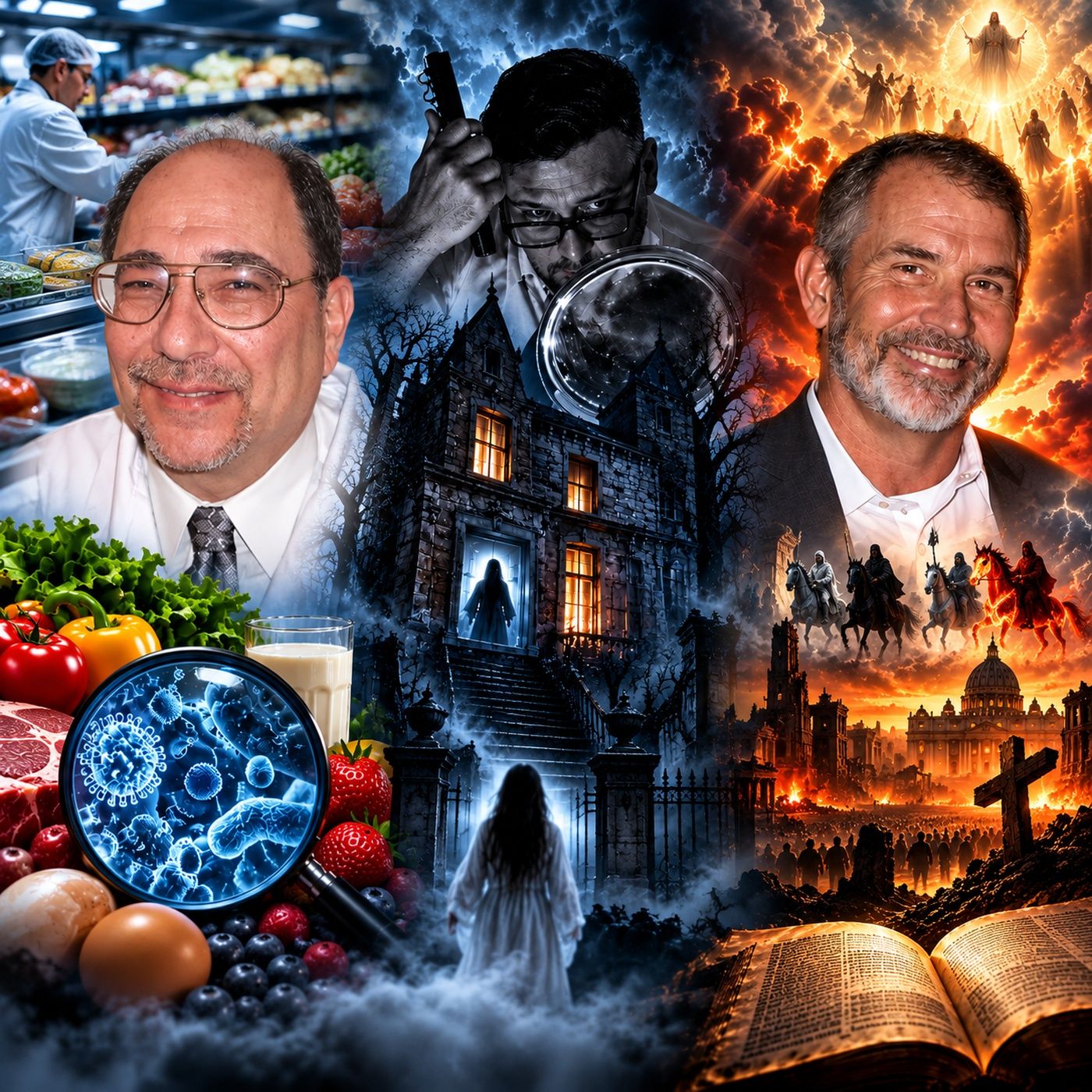 Ep. #285: Food Safety, Haunted House, and End Times w/ Jeff Nelken, G.L. Davies & Jim O’Shea