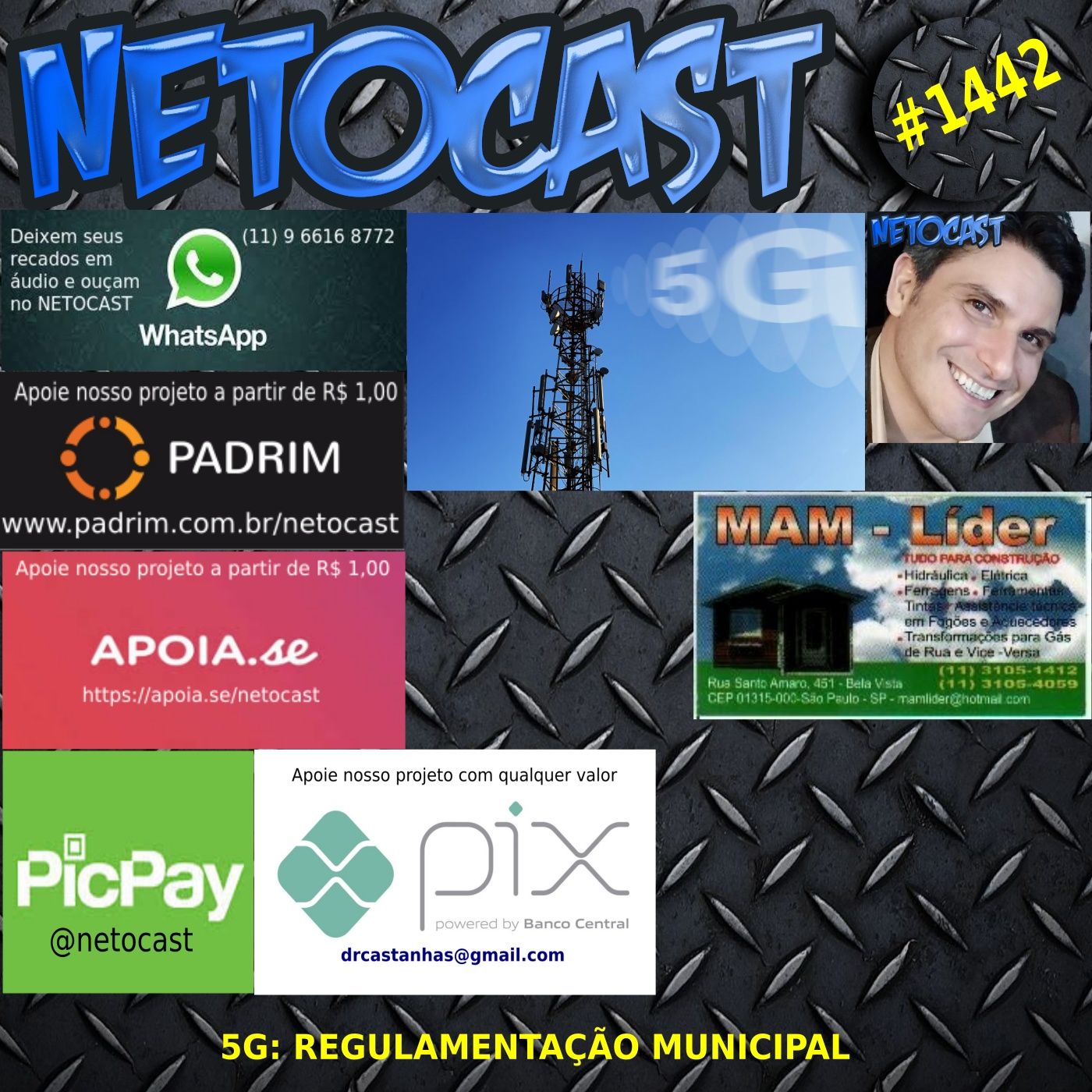 NETOCAST 1442 DE 22 07 2021 - 5G: REGULAMENTAÇÃO MUNICIPAL