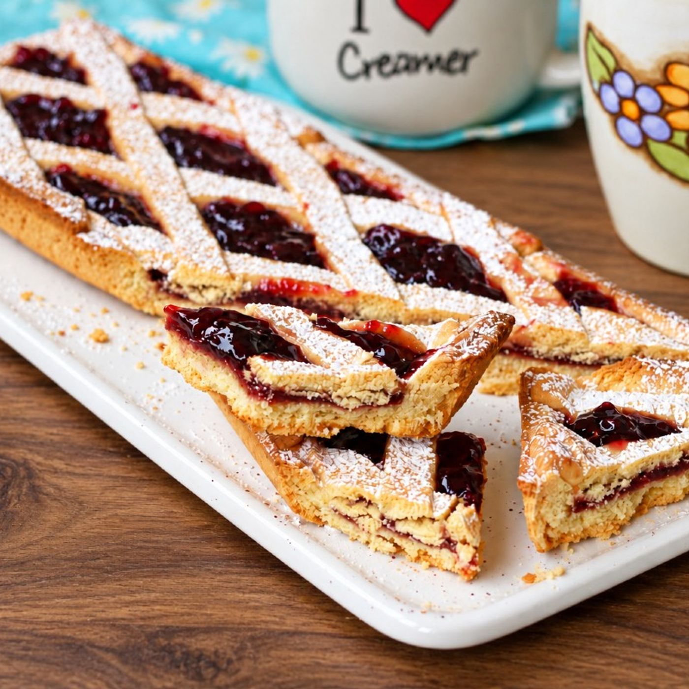 CROSTATA ALLA MARMELLATA DI CILIEGIE BIMBY