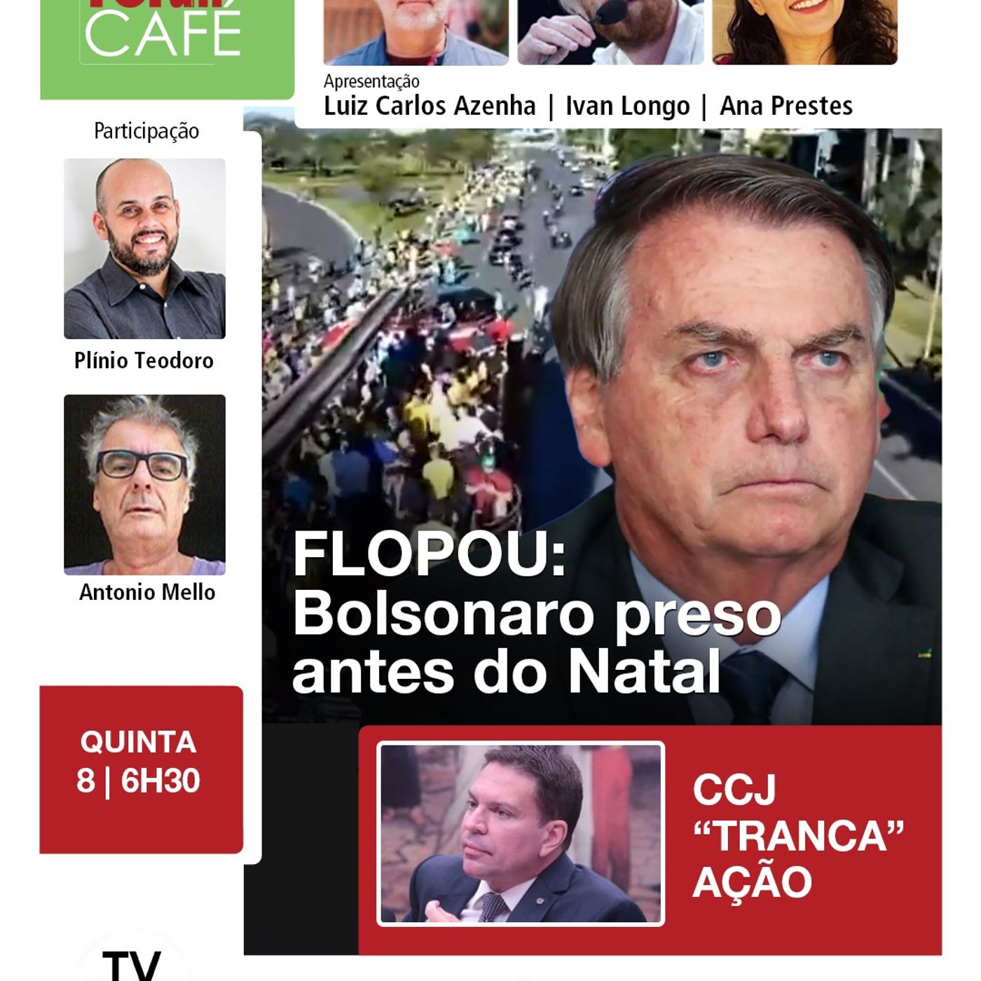 Xandão marca depoimentos e Bolsonaro pode ser preso antes do Natal; CCJ atropela Constituição
