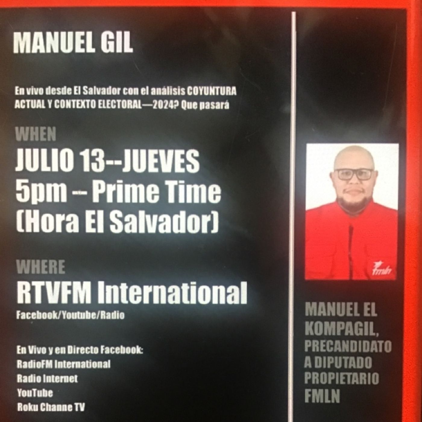 El Salvador Urgente con Manuel Gil