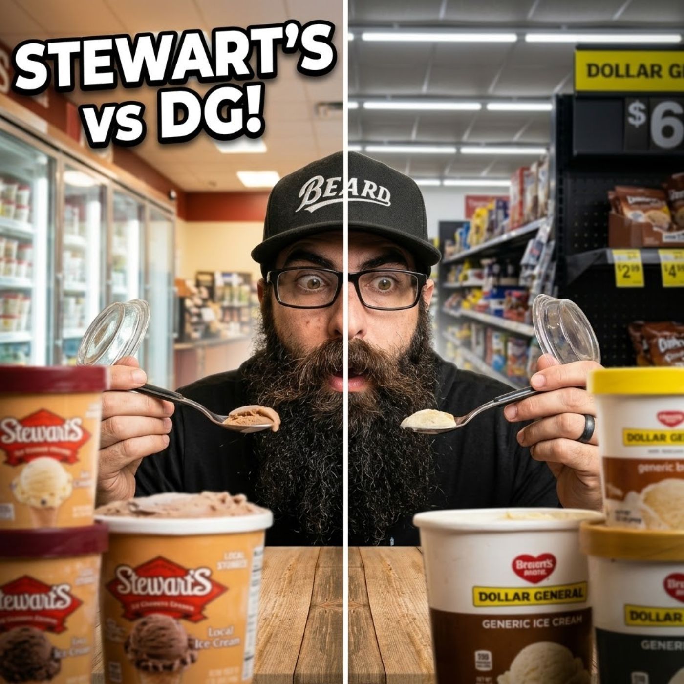 Stewart's vs Dollar General Challenge Gets Heated | Stay Outta My Fridge