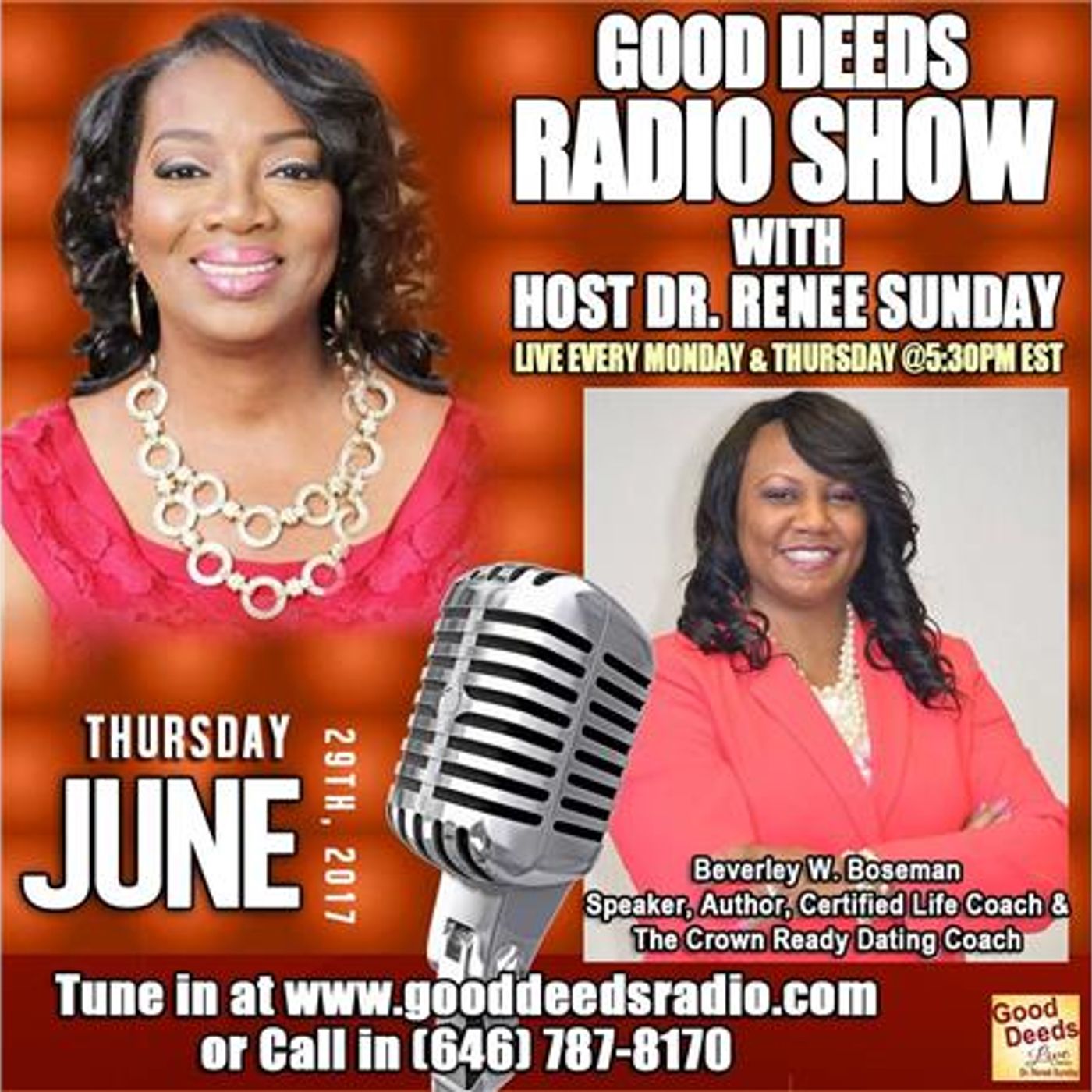 Beverley W. Boseman Speaker,Certified Life Coach & The Crown Ready Dating Coach episode artwork