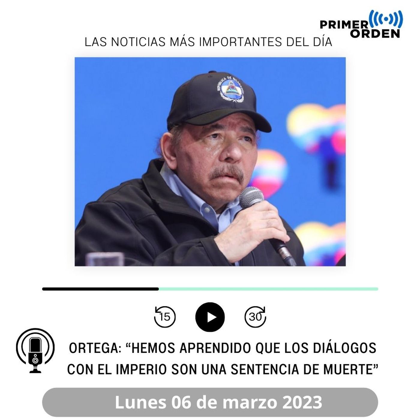 Ortega: “Hemos aprendido que los diálogos con el imperio son una sentencia de muerte”