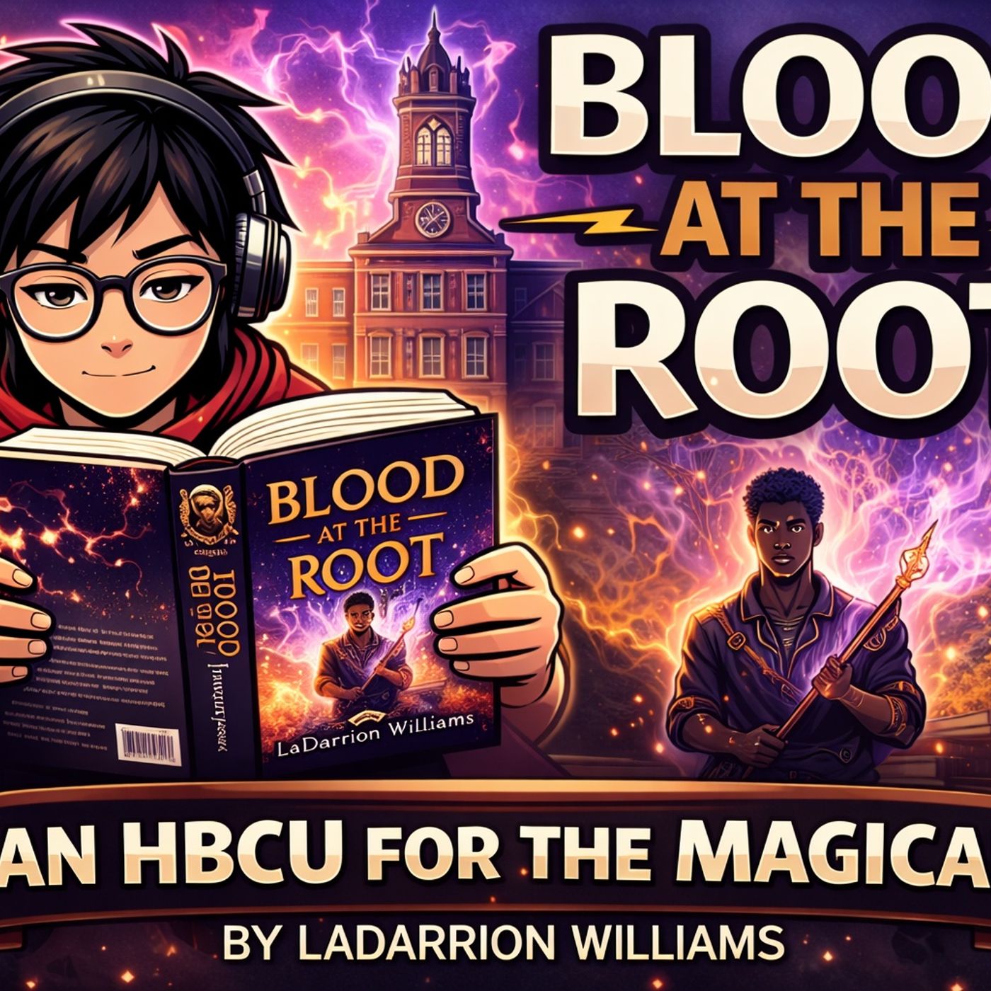 Book Spotlight! Blood At The Root by LaDarrion Williams episode artwork