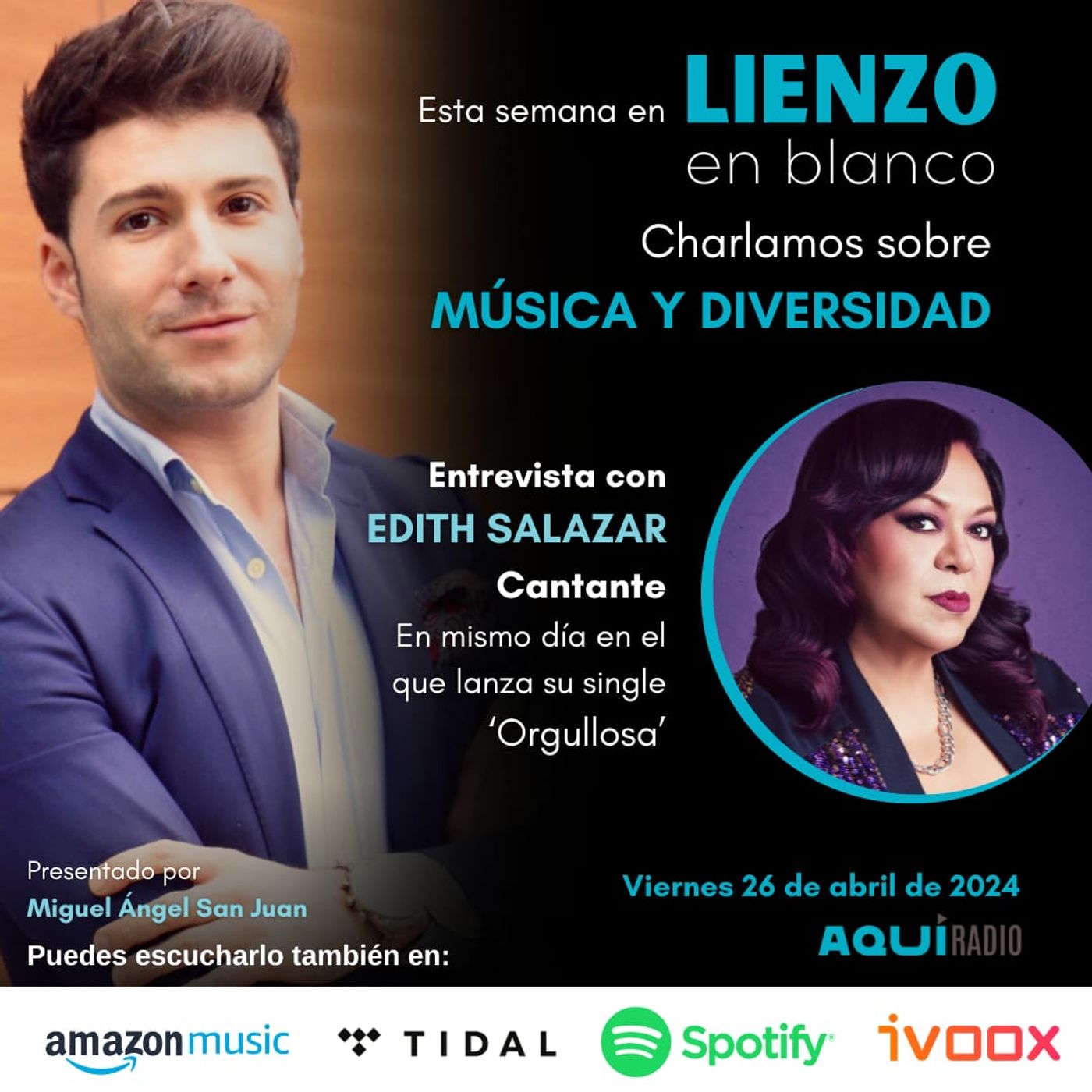 Entrevista a la cantante Edith Salazar episode artwork
