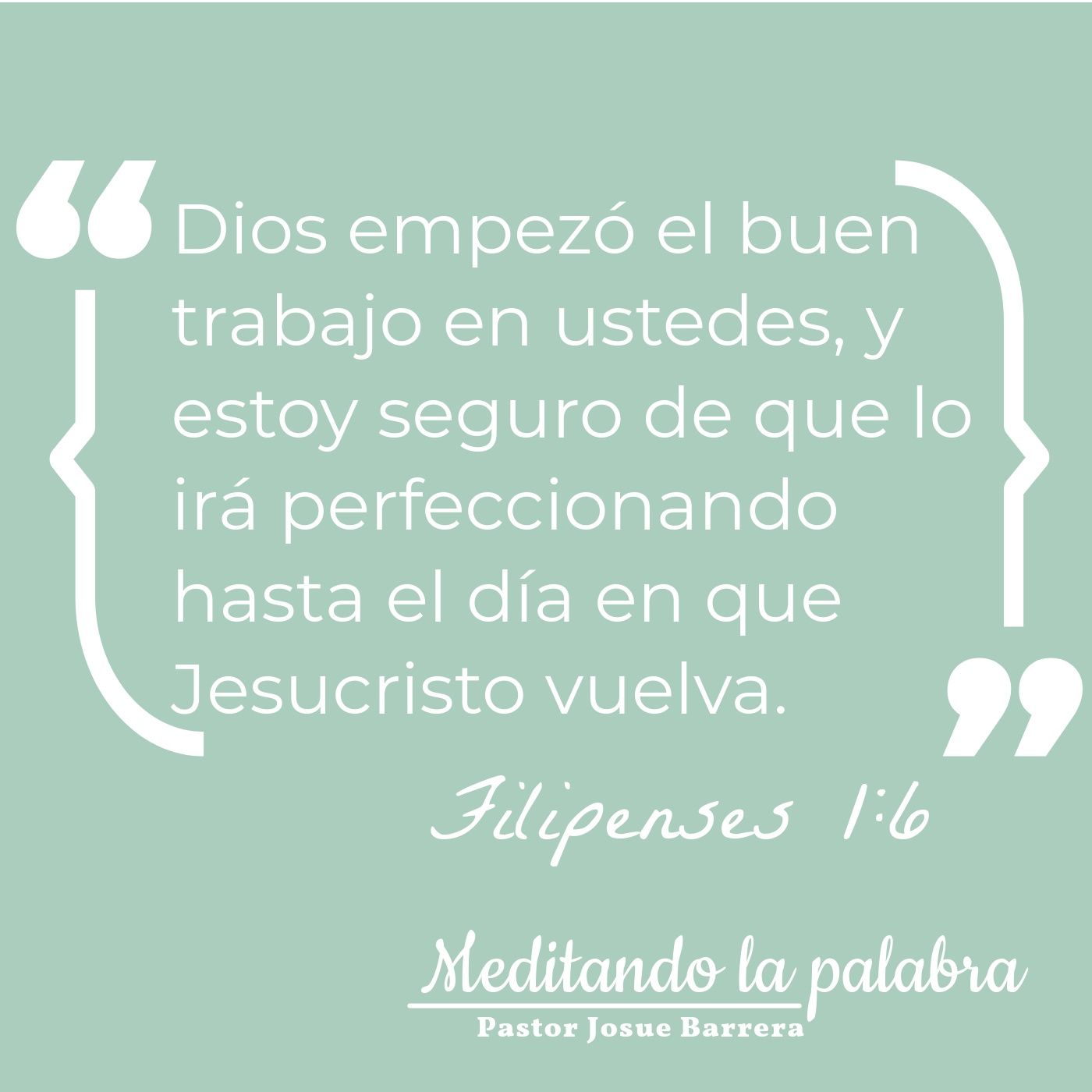 Meditando la palabra