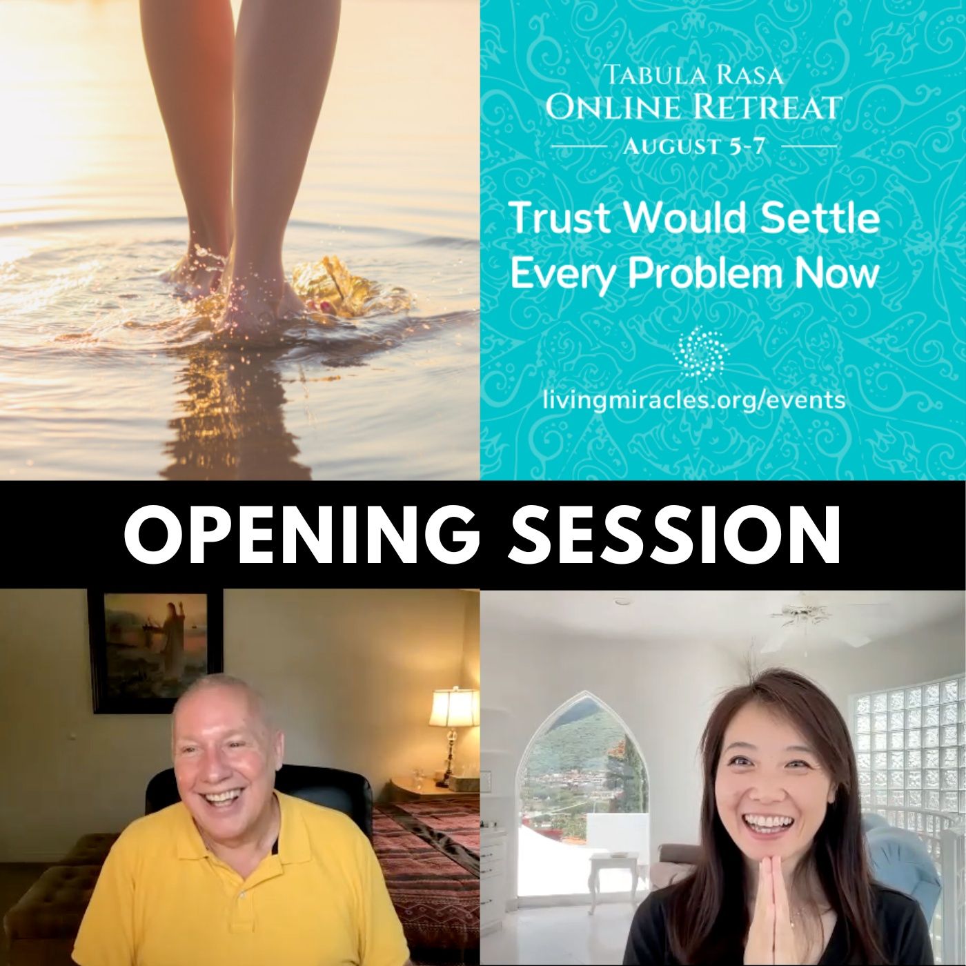 Opening Session - 'Trust Would Settle Every Problem Now' Online Retreat with David Hoffmeister and Frances Xu episode artwork