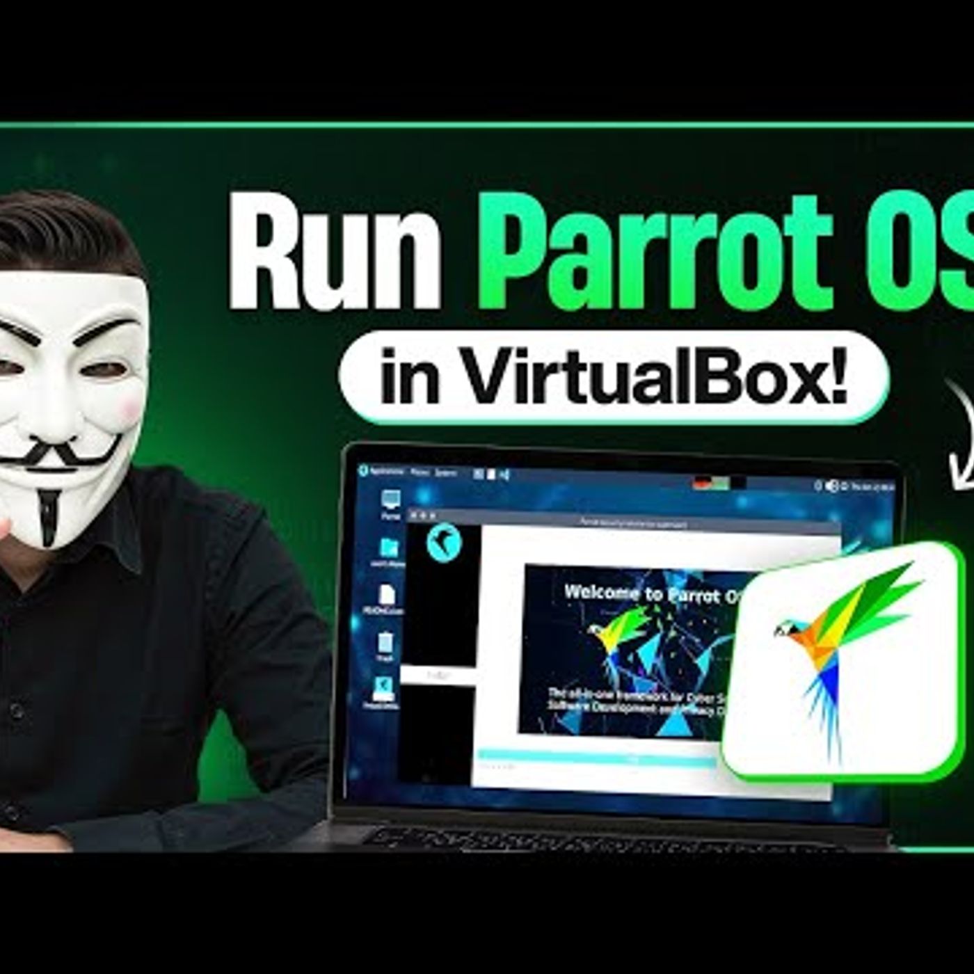 Parrot OS on VirtualBox — Secure VM Setup (Beginner Friendly) episode artwork