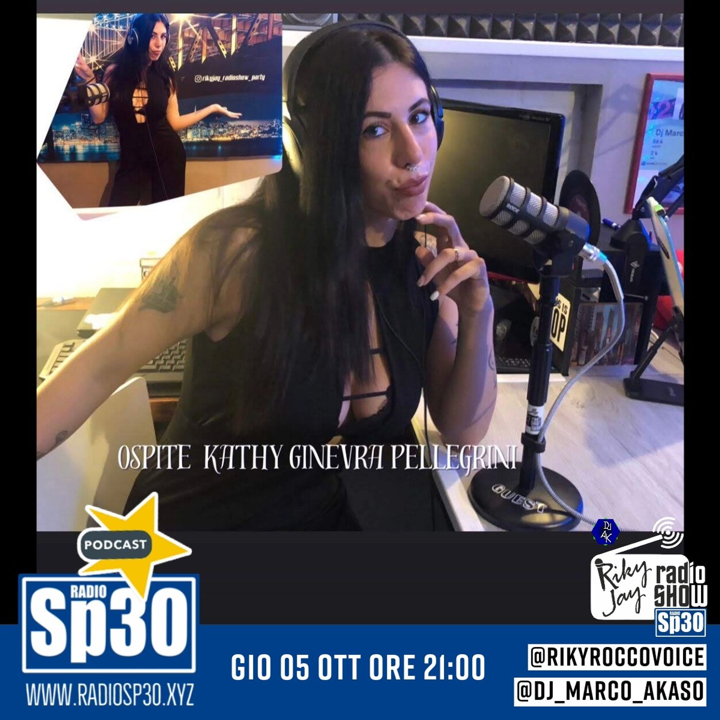 RikyJay Radio Show - ST.5 N.03 - Ospite  Kathy Ginevra Pellegrini episode artwork