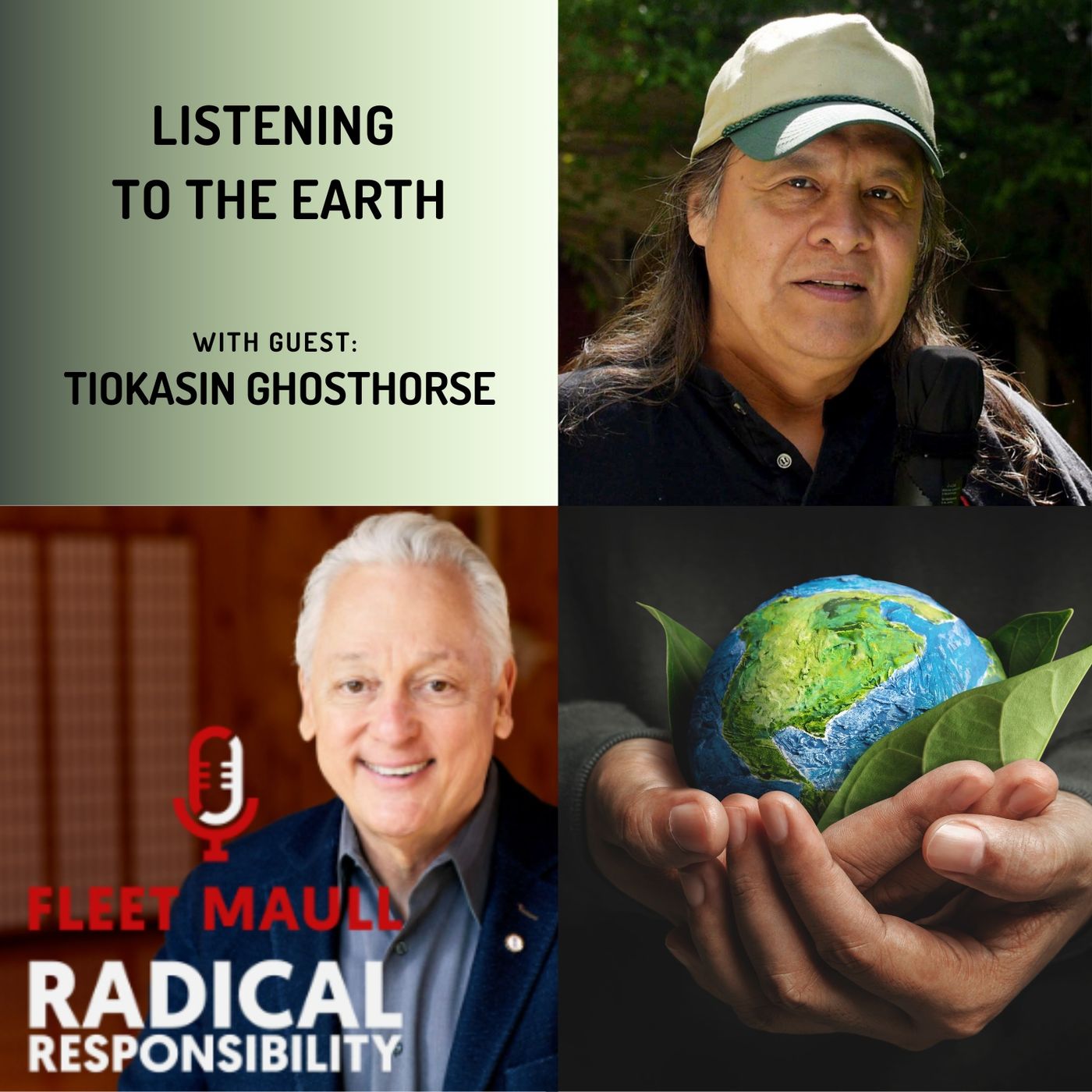 EP 185:  Listening to The Earth | Tiokasin Ghosthorse