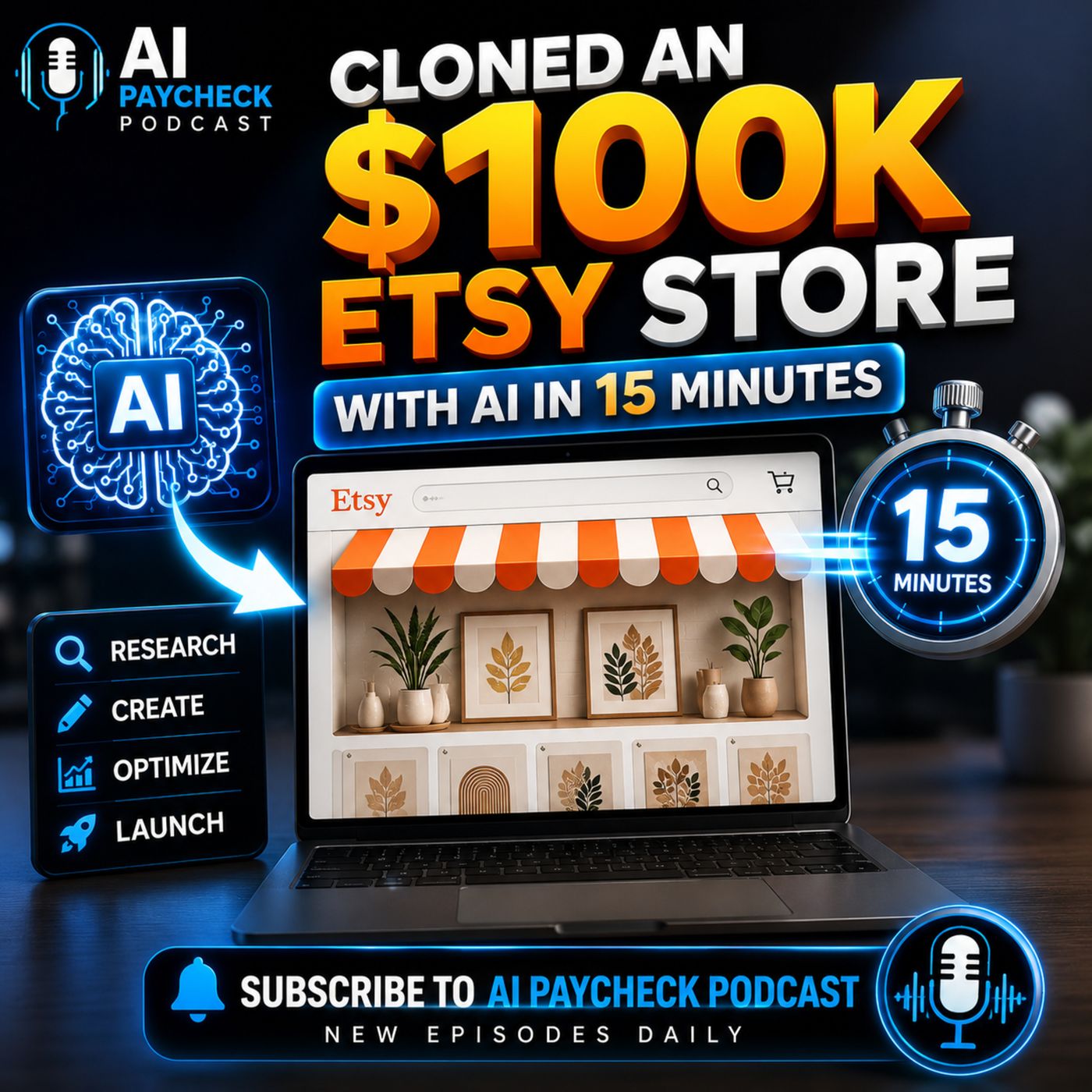 Cloned an $100K Etsy Store with AI in 15 Minutes