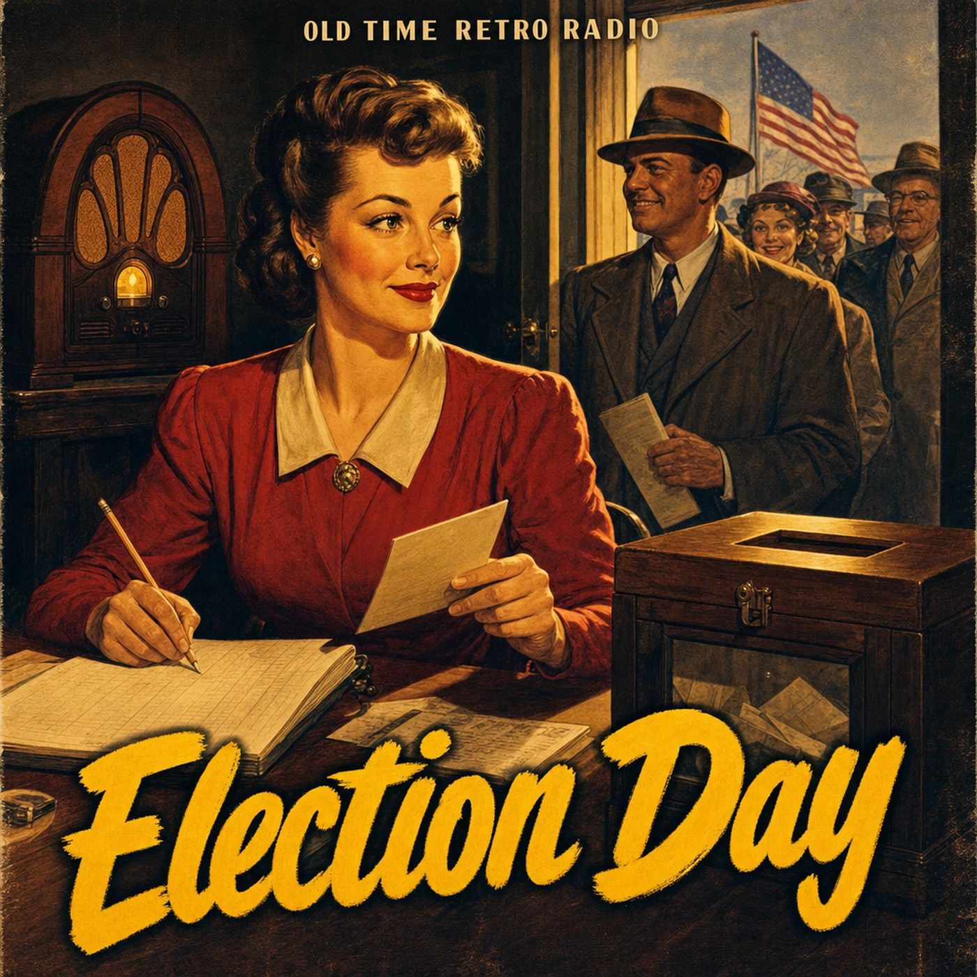 Fibber McGee and Molly - "Election Day" (Old Time Radio, 1940)