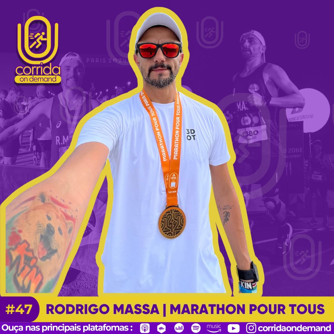 #47 - RODRIGO MASSA NA MARATHON POUR TOUS episode artwork