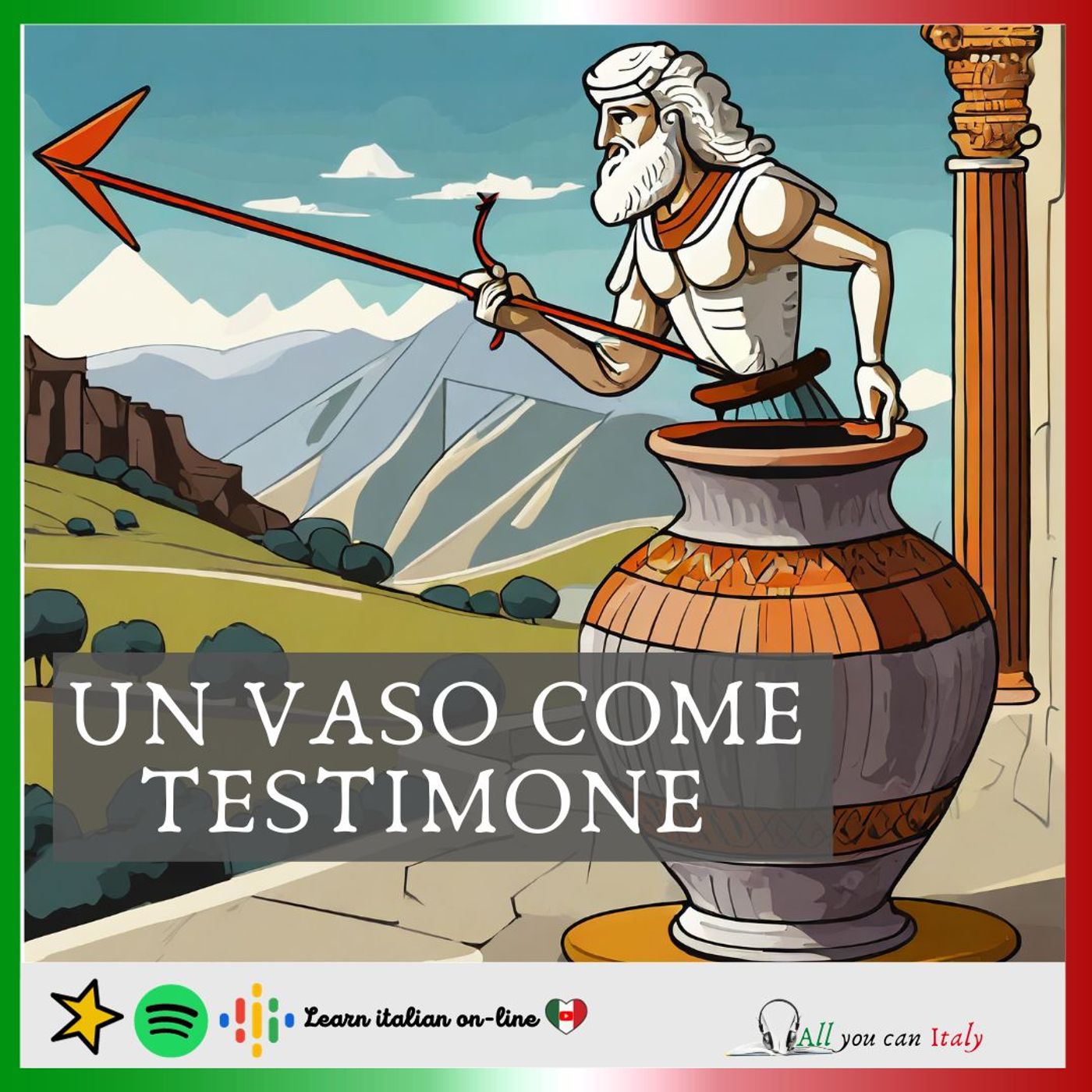 ITALIAN PODCAST - PODCAST DI ITALIANO- Un vaso come testimone episode artwork