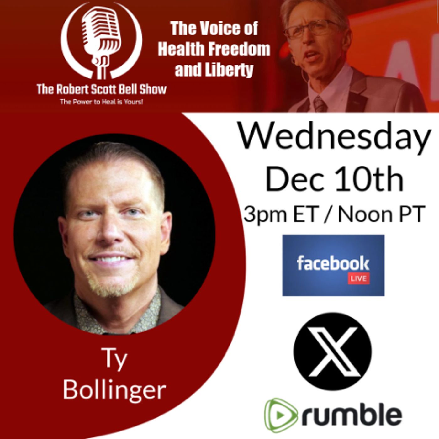 CHD Petitions FDA, Breast Milk Autism, Chiropractors MAHA Backbone, Saponaria, Ty Bollinger, Medical Cult Exposed - The RSB Show 12-10-25slq episode artwork