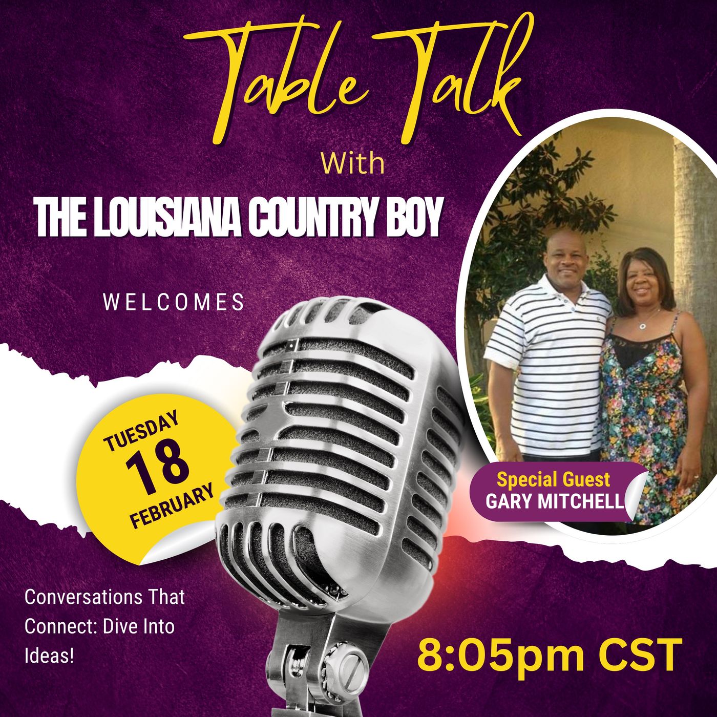 Gary Mitchell joins Table Talk with The Louisiana County Boy