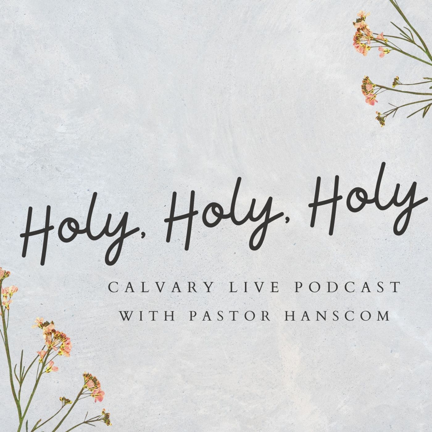 Pastor Hanscom: Holy, Holy, Holy. Wed March 16, 2022.