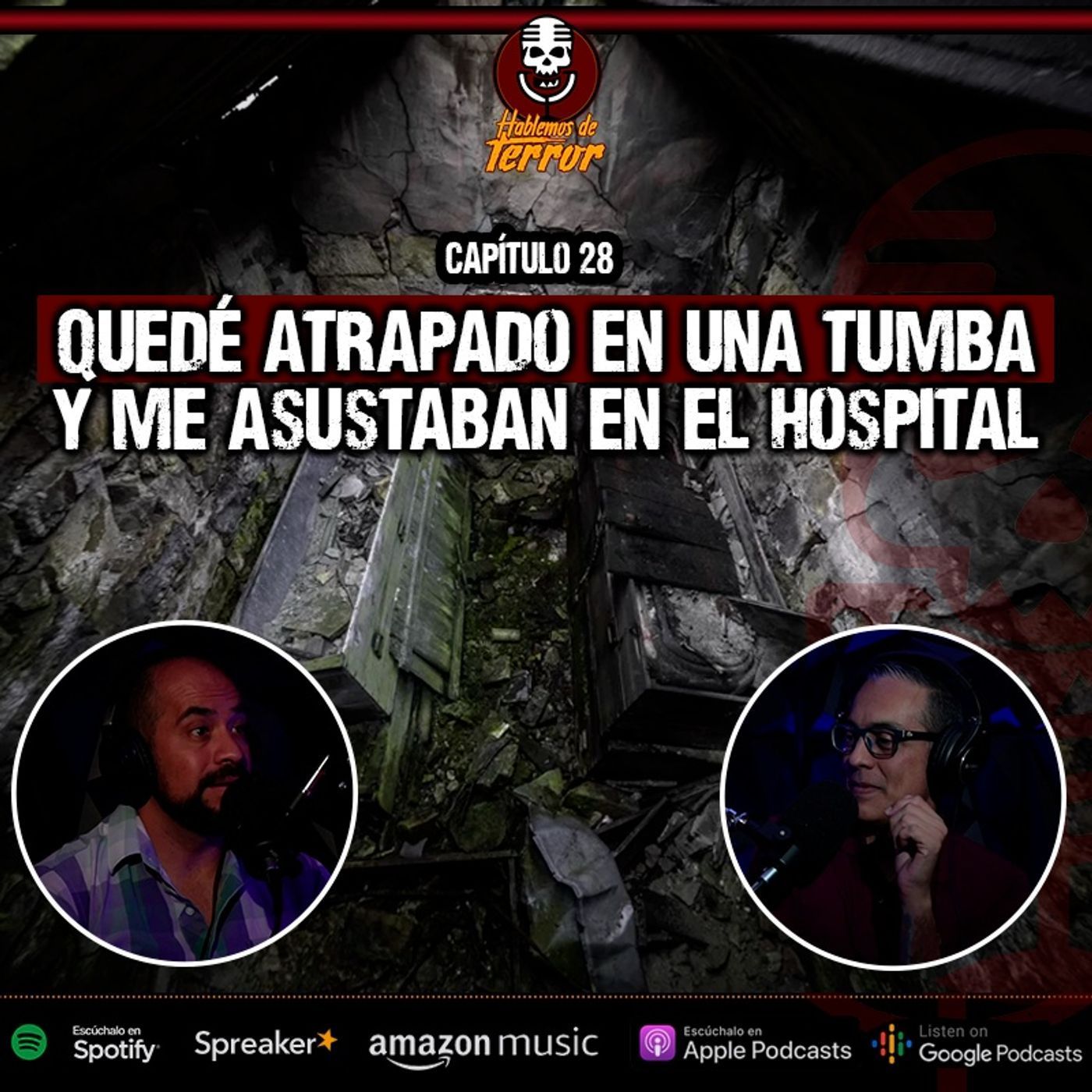28 | ATRAPADO en una TUMBA de niño y vi FANTASMAS en el hospital