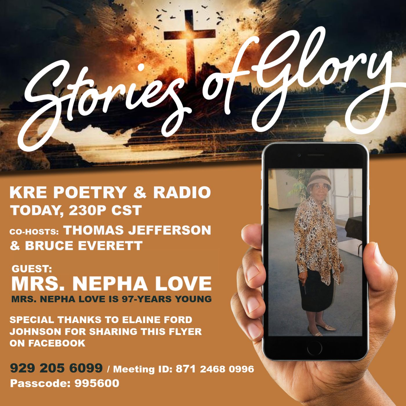 KRE POETRY AND RADIO - EP 123 - GUEST:  MRS LOVE episode artwork