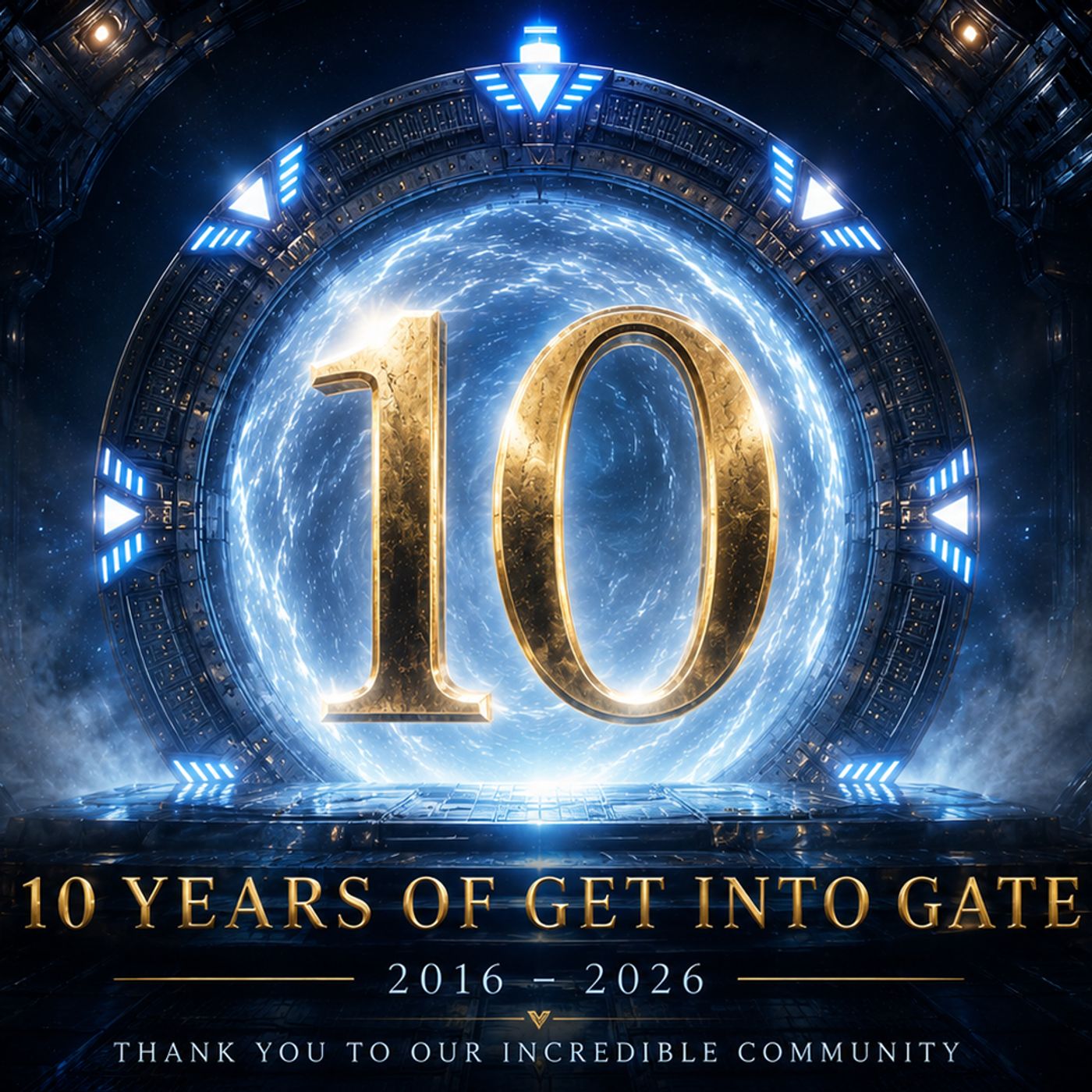 10 Years Of Get Into Gate: An Anniversary Special — Get Into Gate: A Stargate Podcast cover