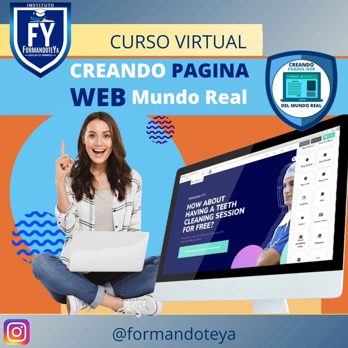 CREANDO PAGINA WEB DEL MUNDO REAL