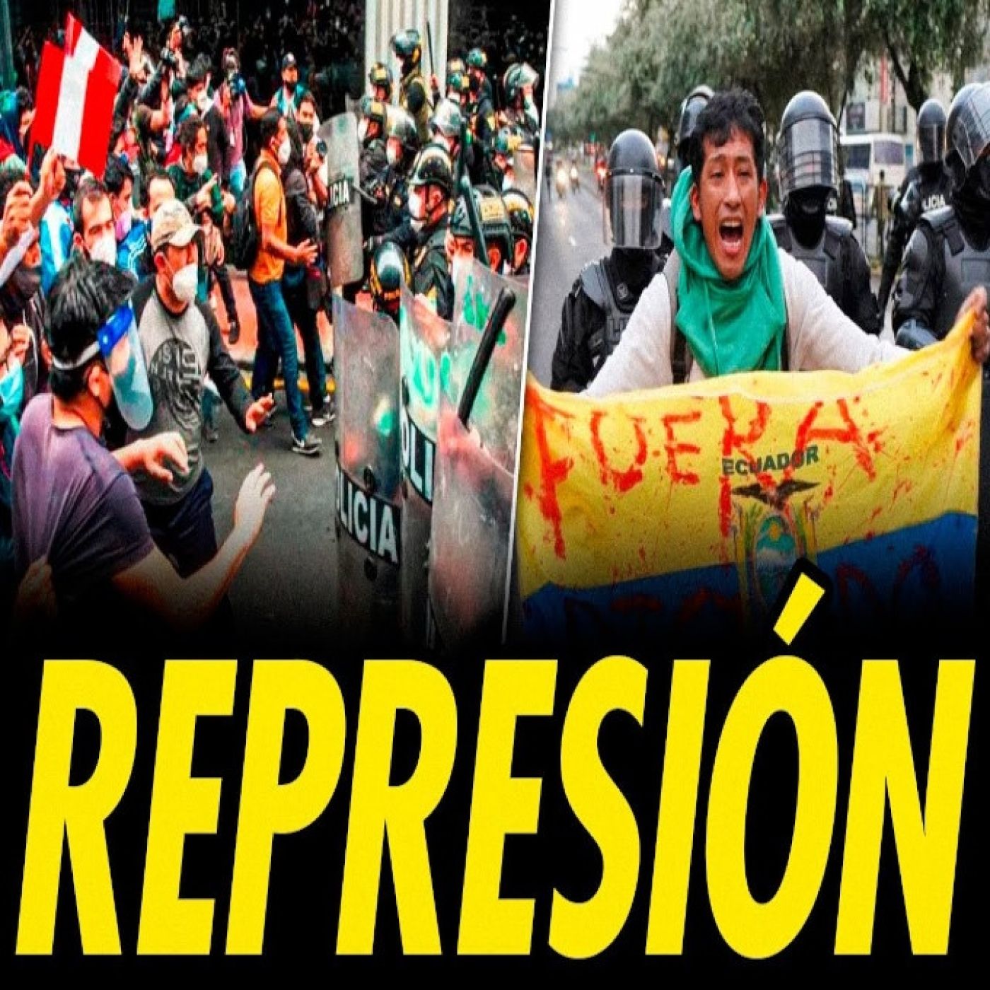 REPRESIÓN CON MUERTOS EN PERÚ Y ECUADOR episode artwork
