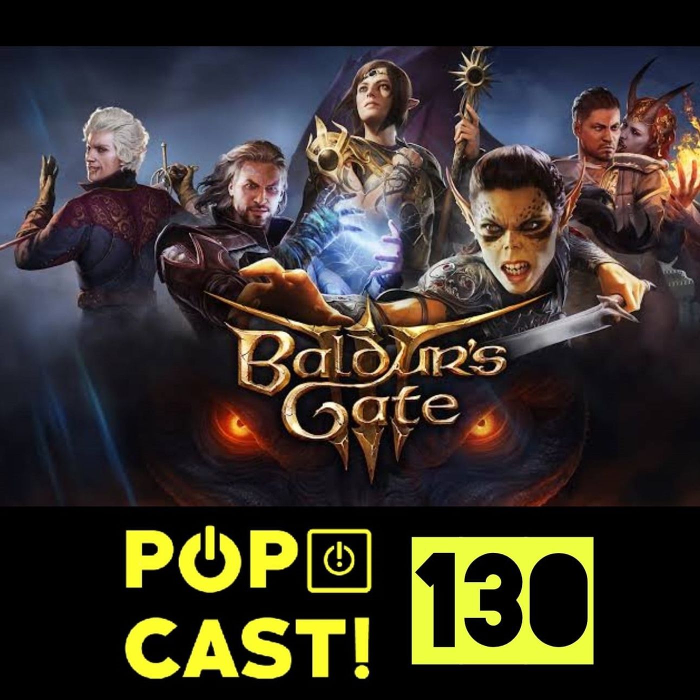 Pópcast! #130 - Baldur's Gate III