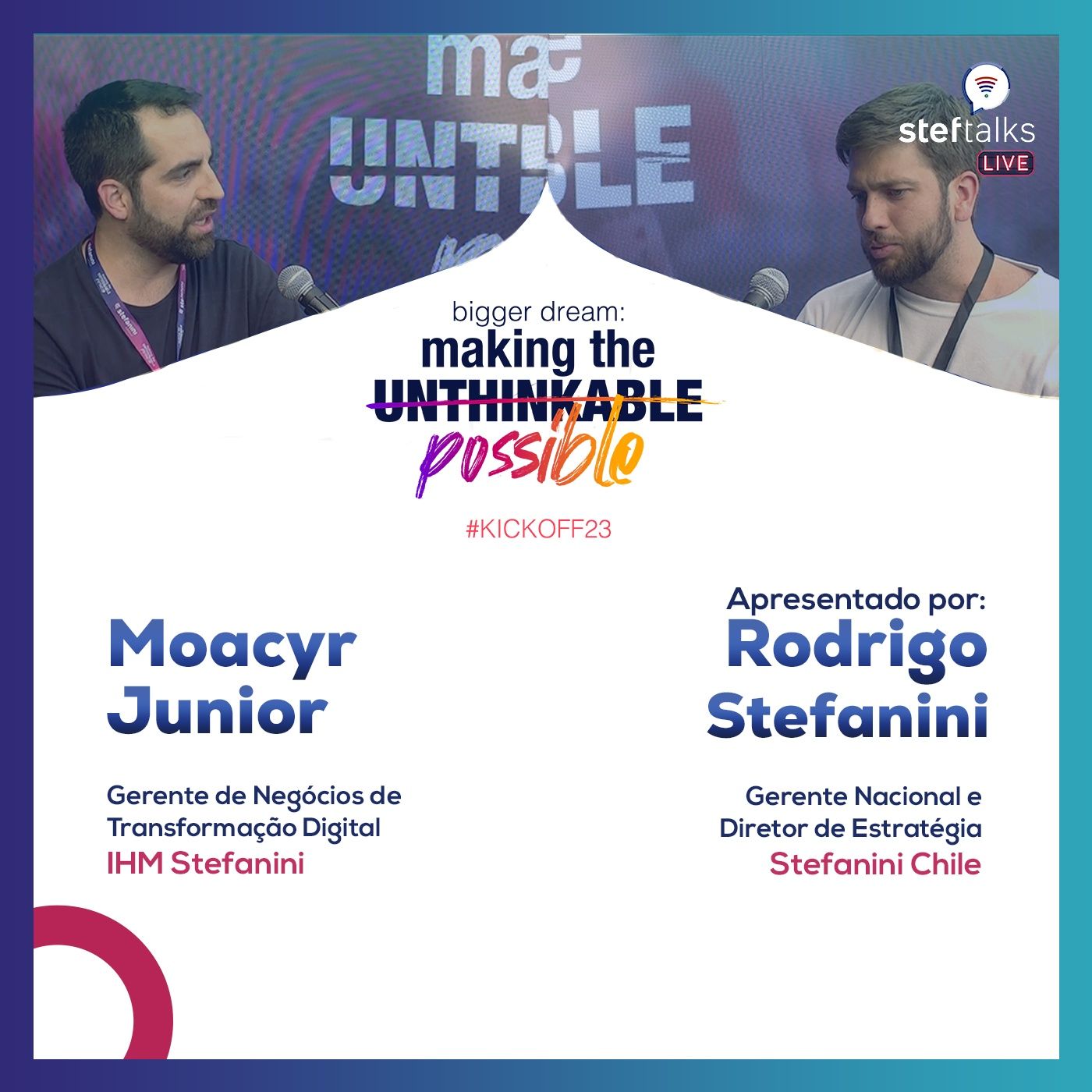 #StefTalksLive