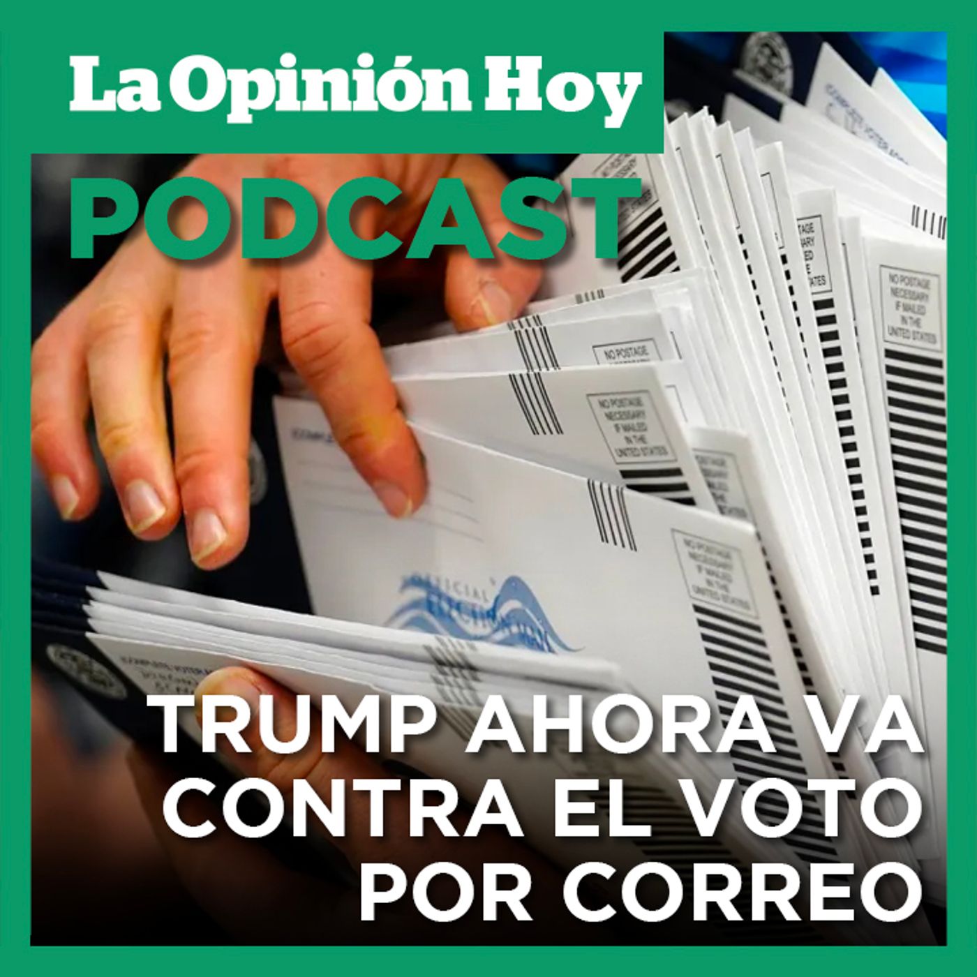 Donald Trump quiere eliminar la votación por correo.