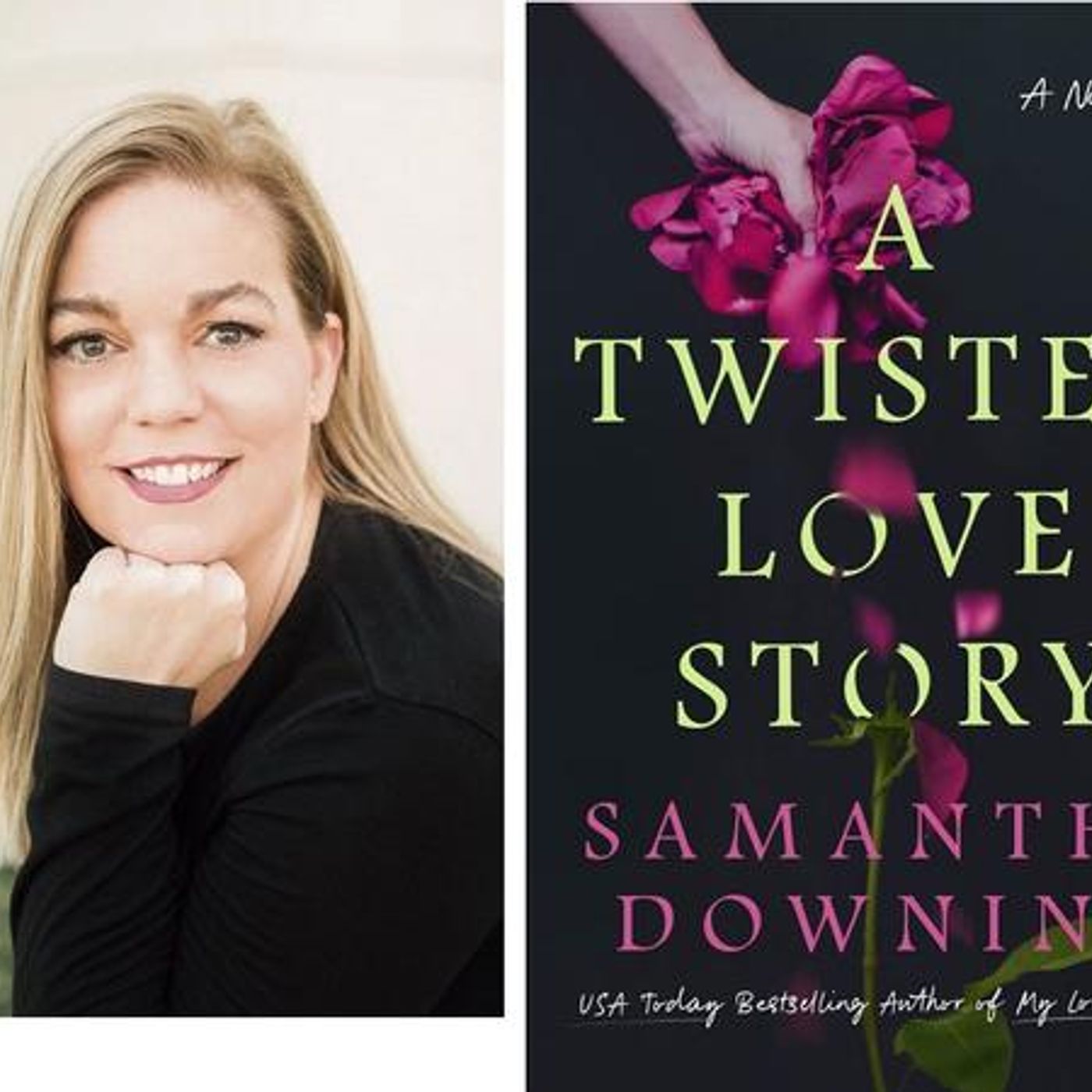 Bestselling author Samantha Downing returns to #ConversationsLIVE episode artwork