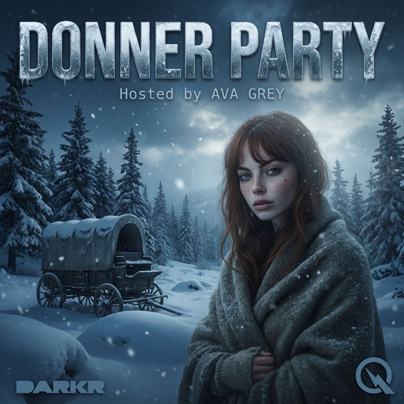 Donner Party - Trapped in the Sierra Snow cover art