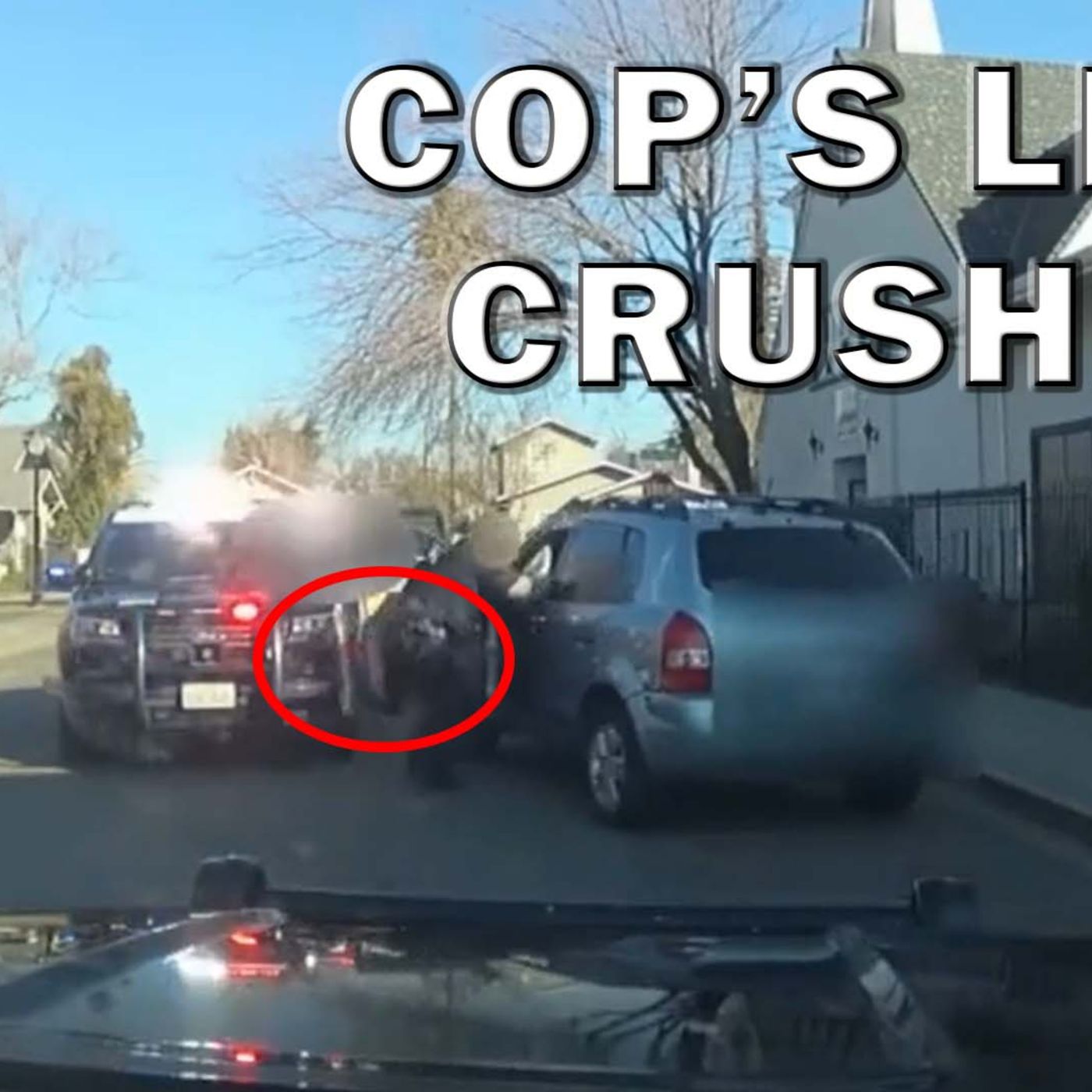 Carjacker Crushes Cop's Legs And Flees On Video - LEO Round Table S08E26 episode artwork