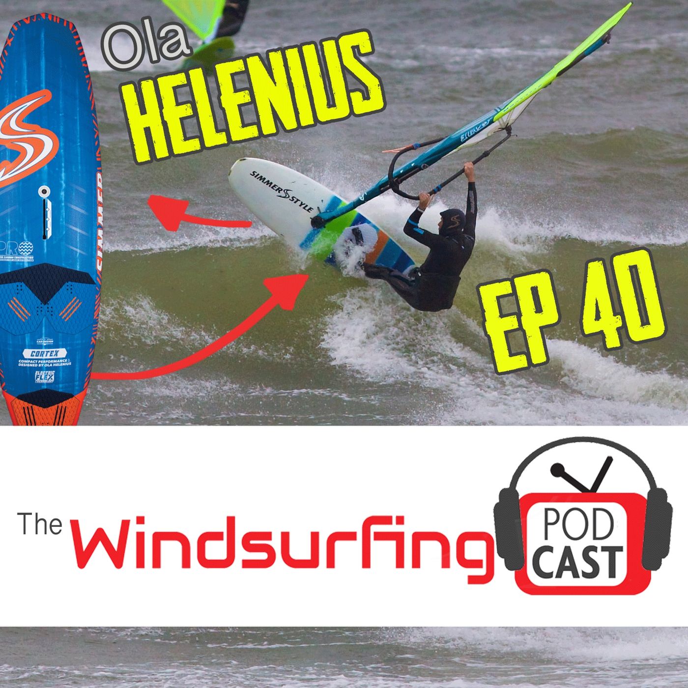 #40 Simmer shaper and math genius Ola Helenius gives a live lesson in board design episode artwork